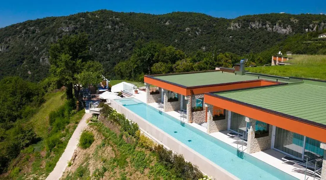 Bird's eye view, Pool View in Golf Cà Degli Ulivi