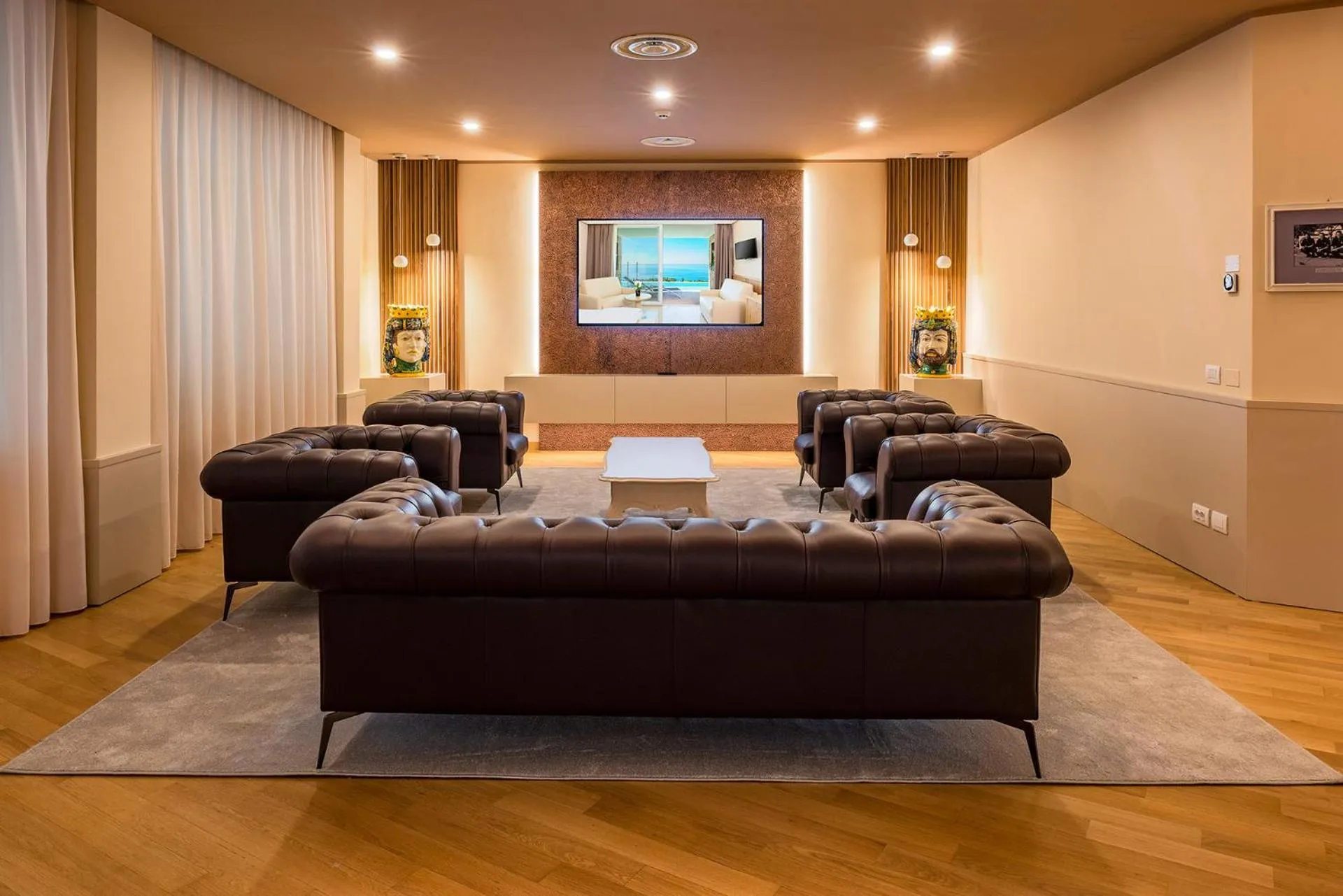 Communal lounge/ TV room in Golf Cà Degli Ulivi