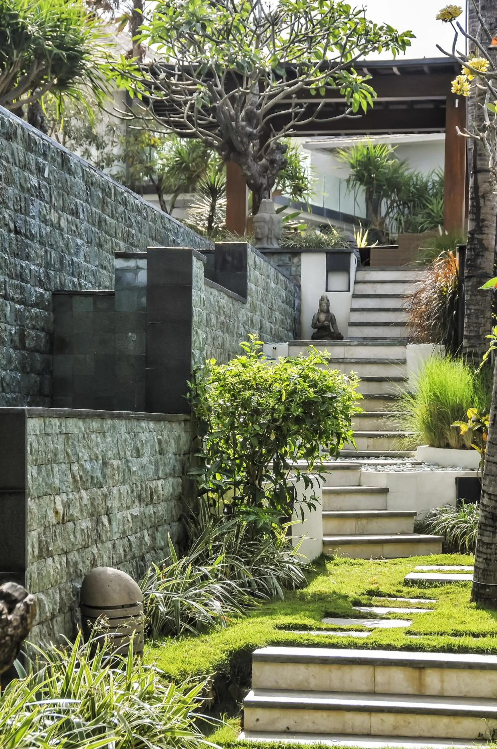 Patio in Private Villas of Bali