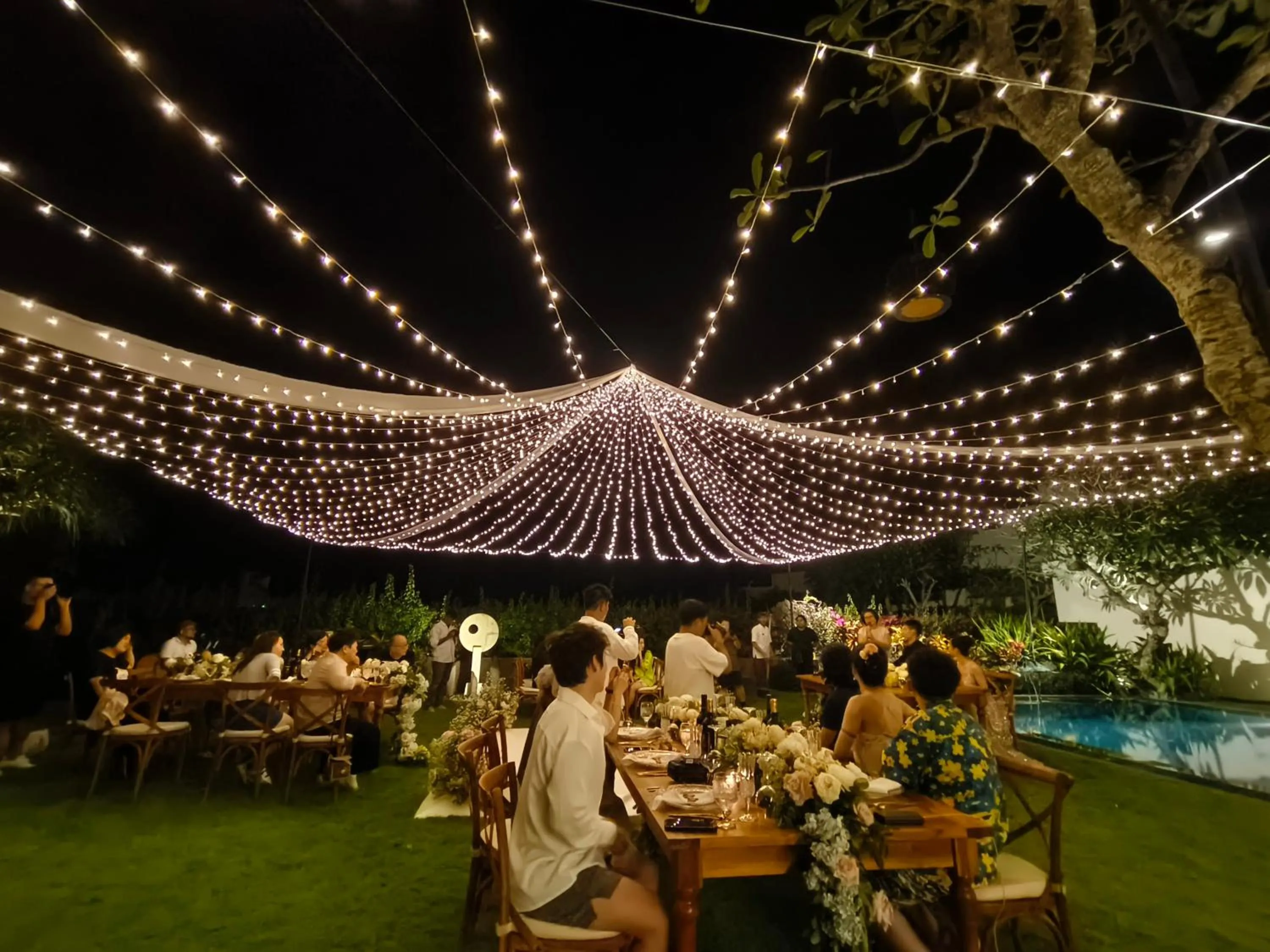 Garden in Private Villas of Bali