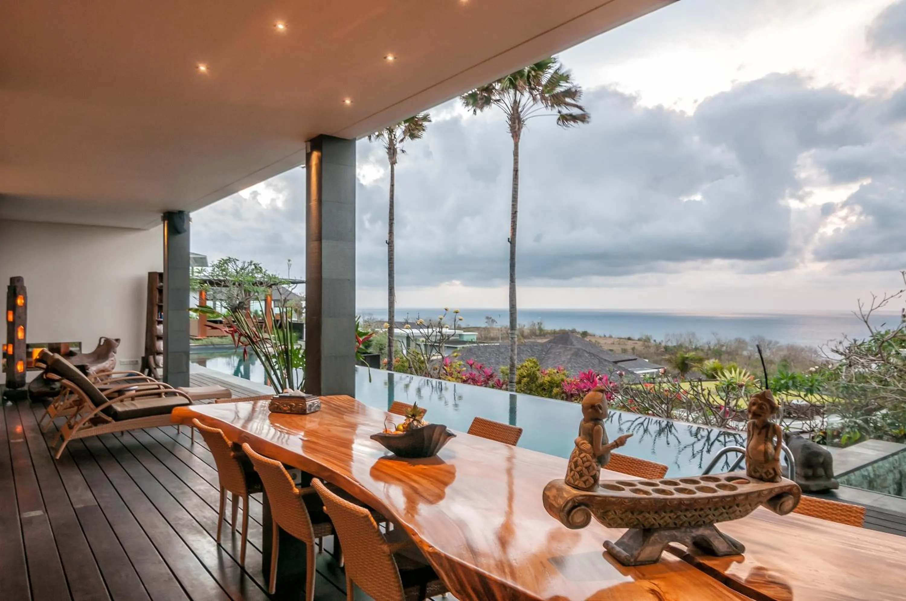 Balcony/Terrace in Private Villas of Bali