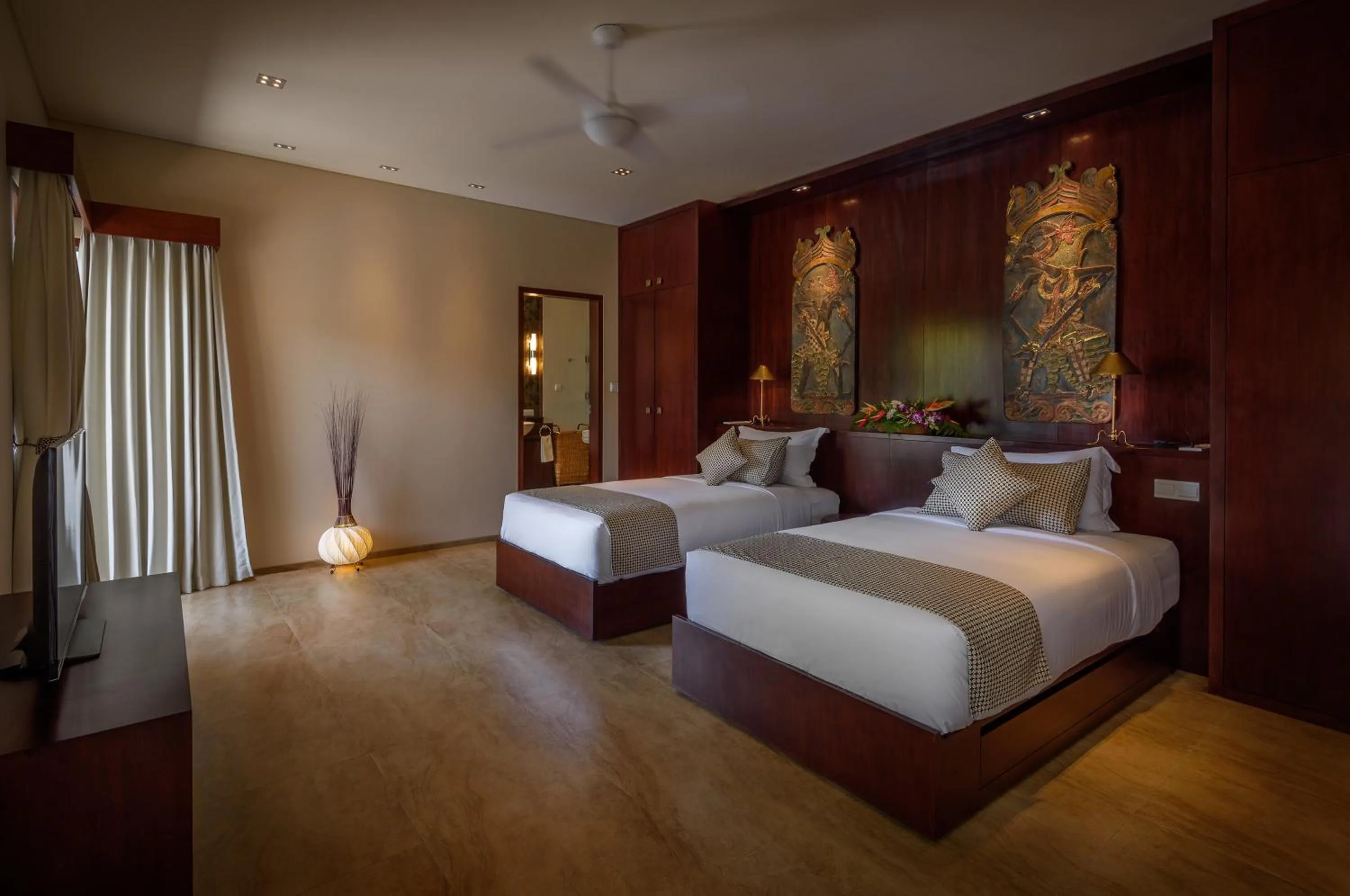 Photo of the whole room, Bed in Private Villas of Bali