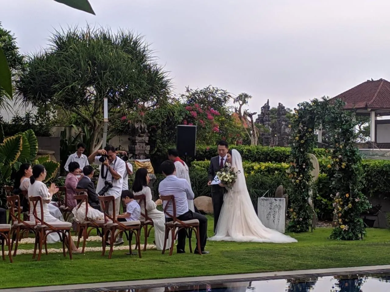 People in Private Villas of Bali