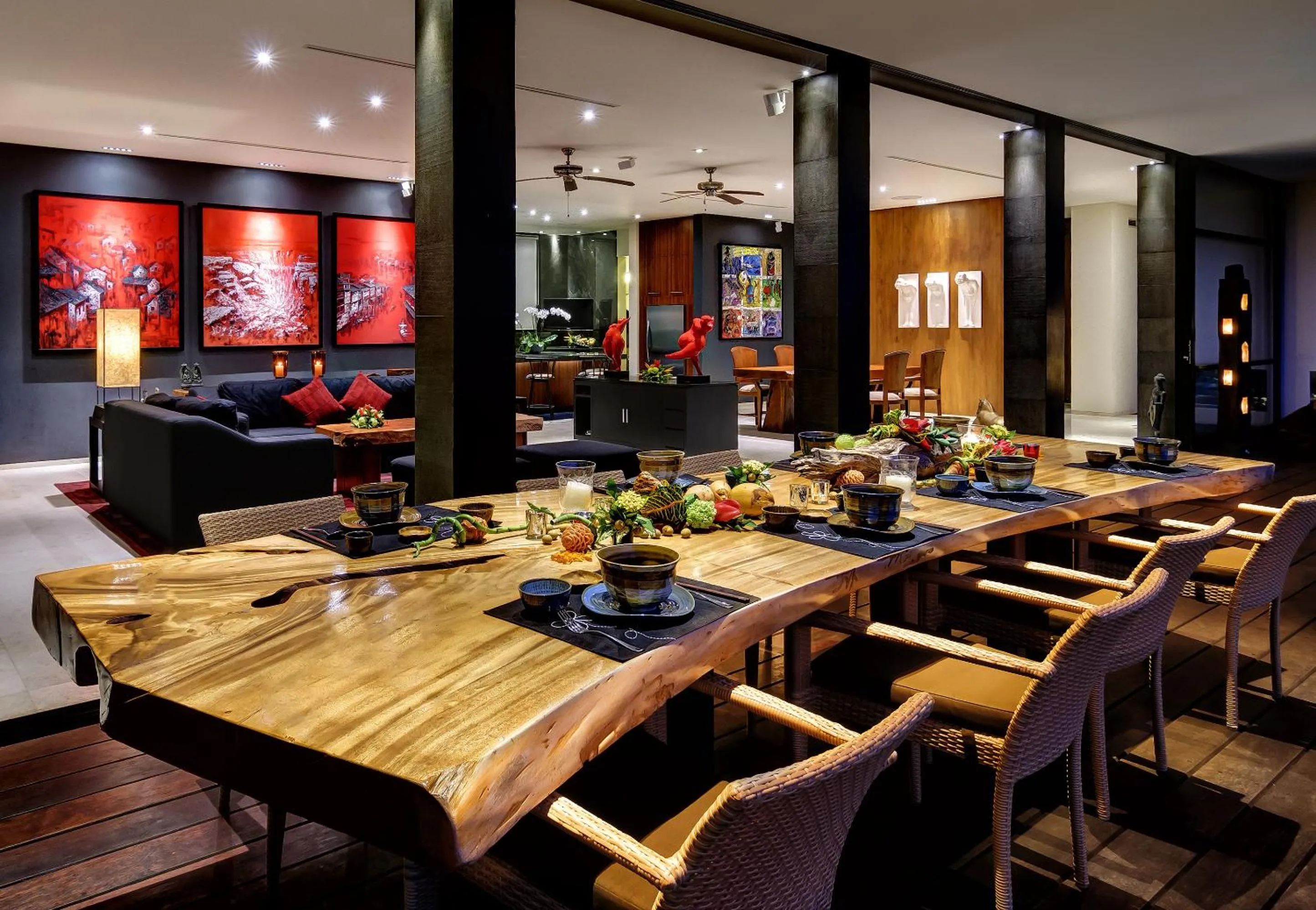 Balcony/Terrace in Private Villas of Bali