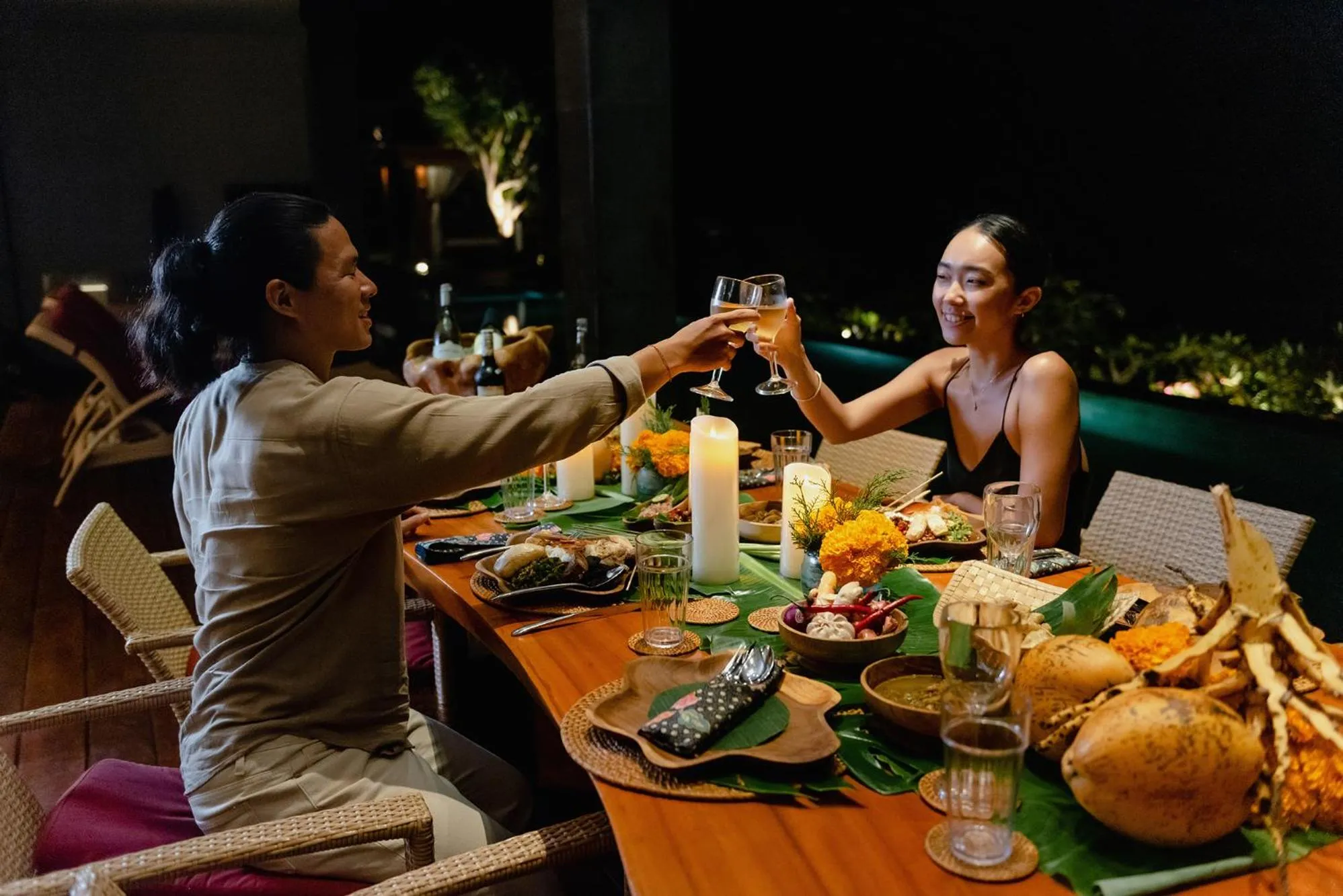Balcony/Terrace in Private Villas of Bali