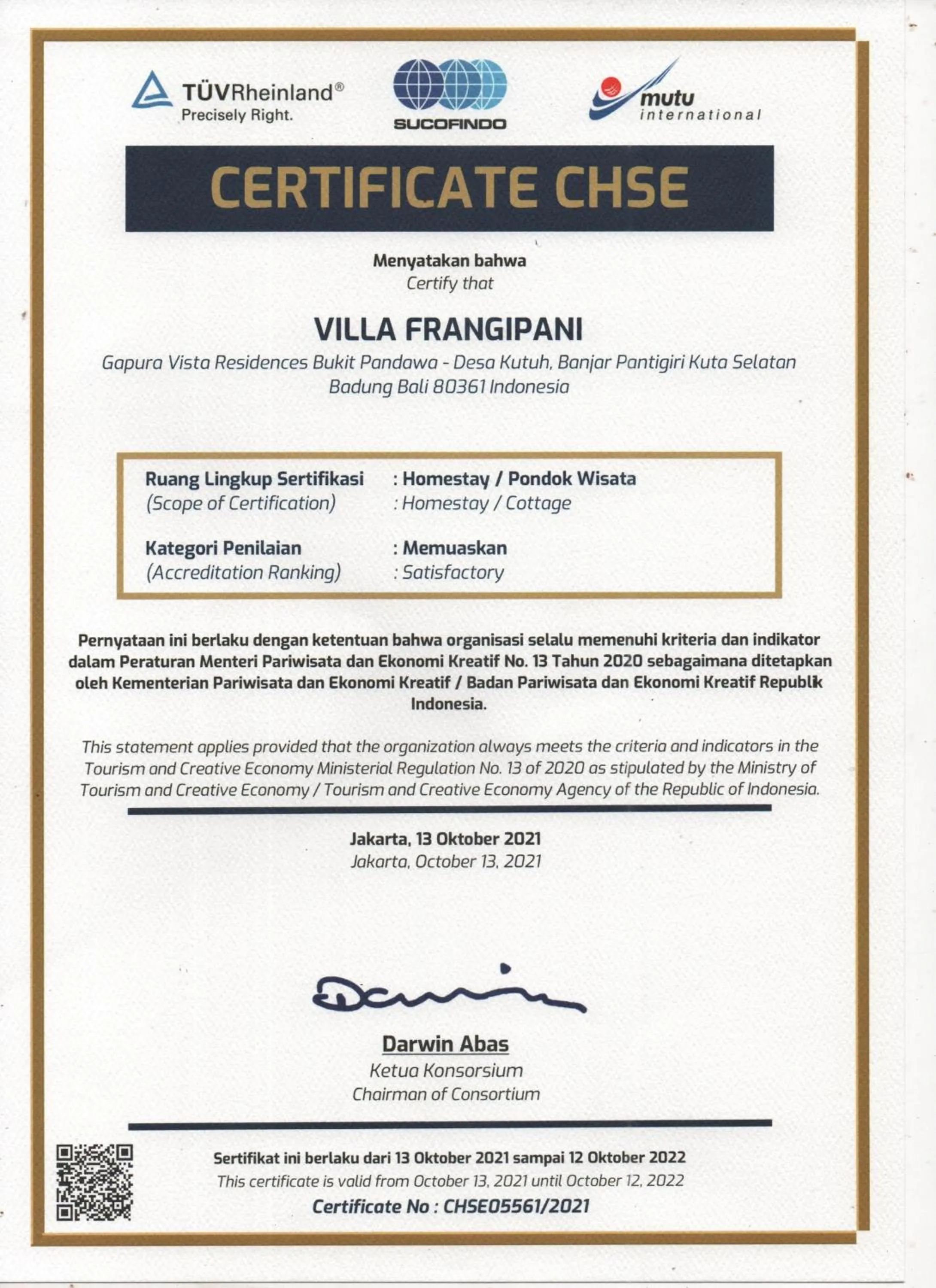 Property building in Private Villas of Bali