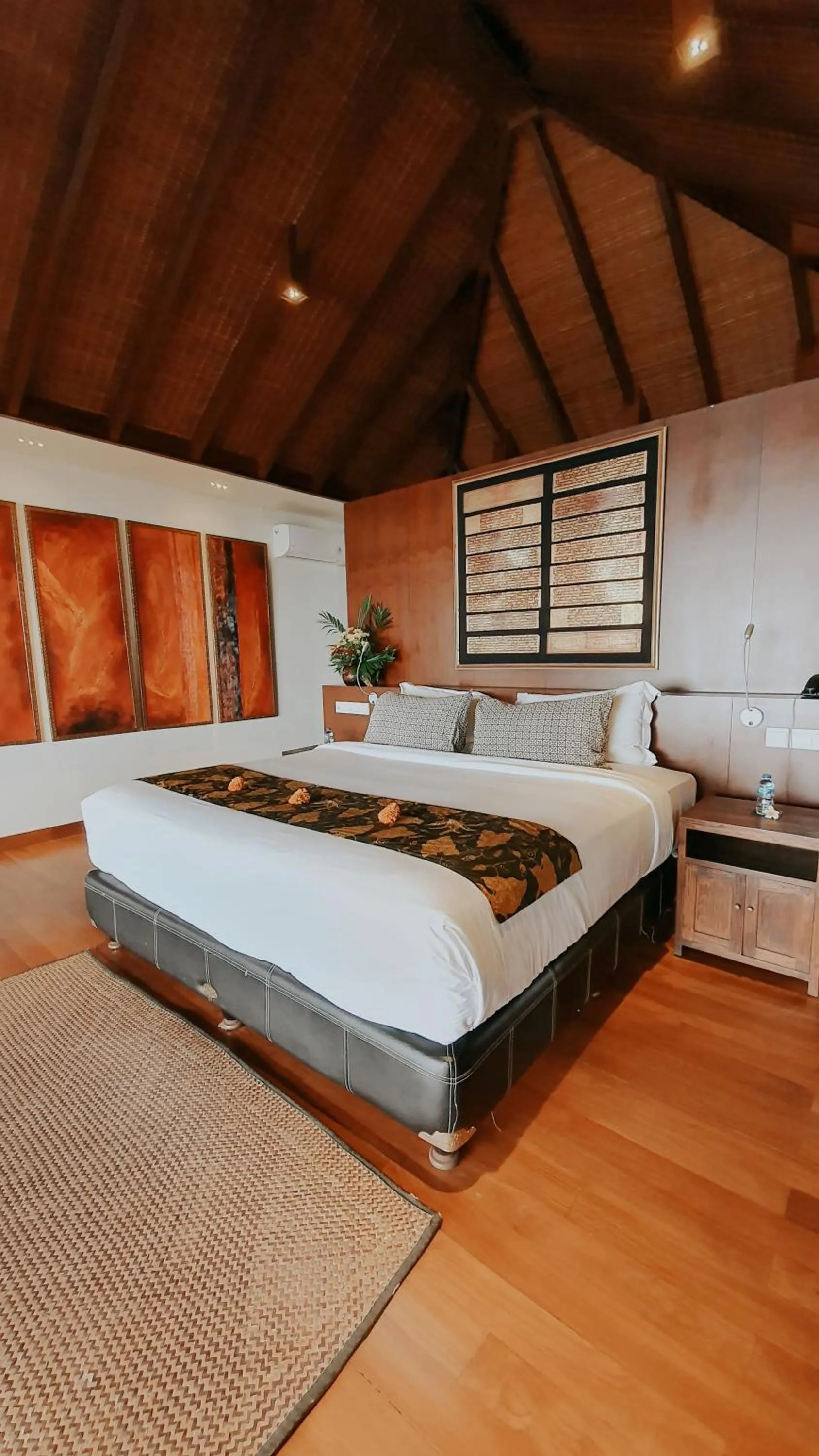 Bed in Private Villas of Bali