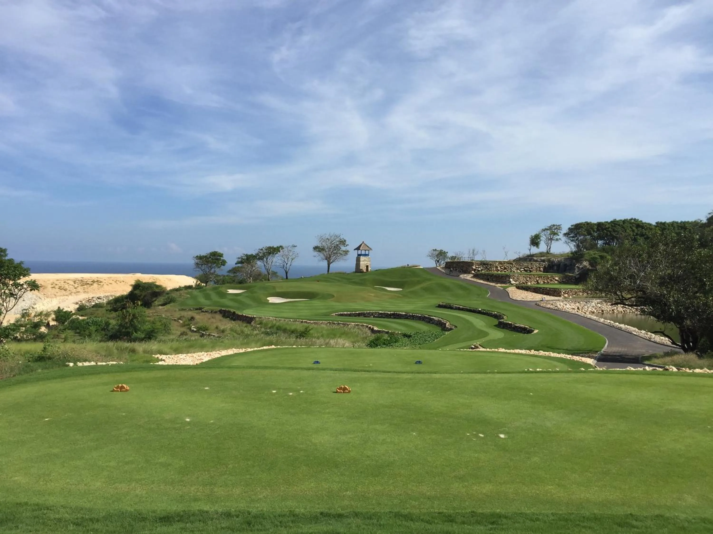 Golfcourse in Private Villas of Bali