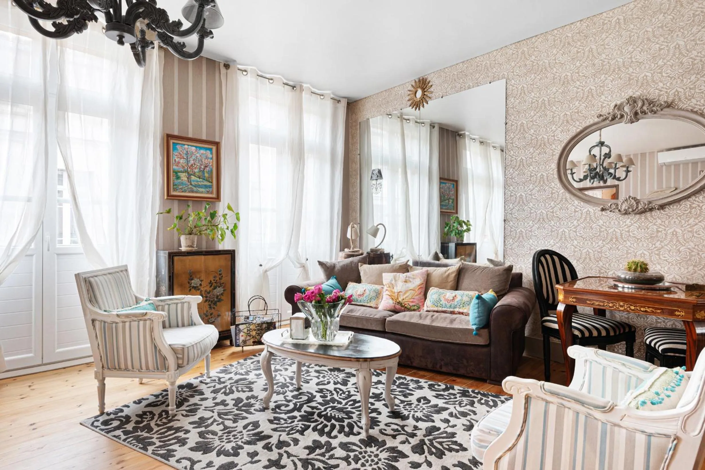 Living room in Au Nid de la Madeleine