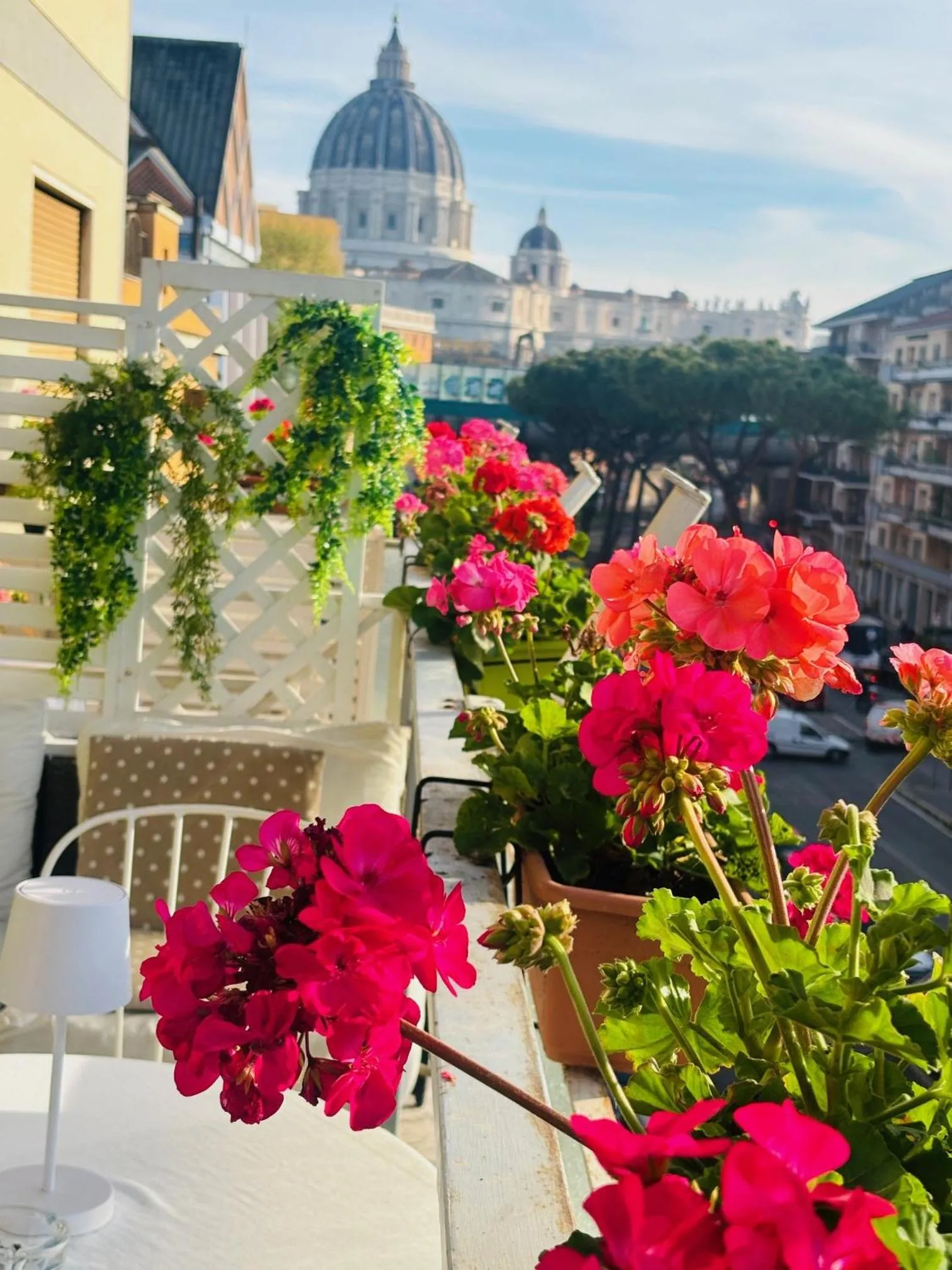 Patio in Mami Guest House Rome Vatican St Peters