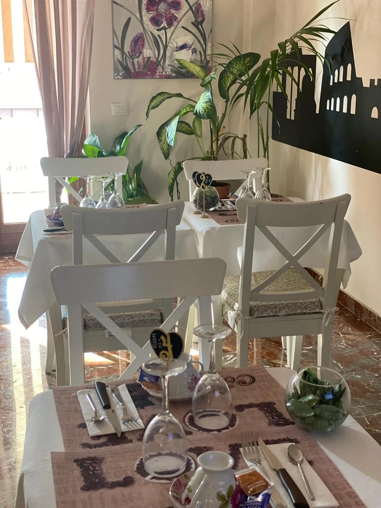Food and drinks in Mami Guest House Rome Vatican St Peters