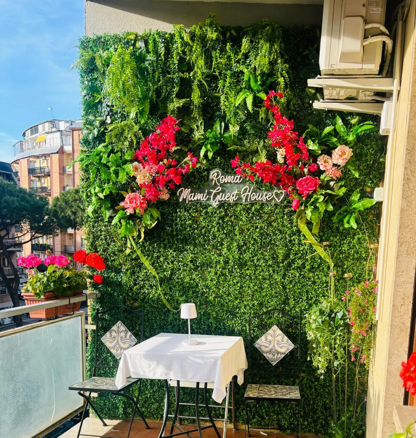 Patio in Mami Guest House Rome Vatican St Peters