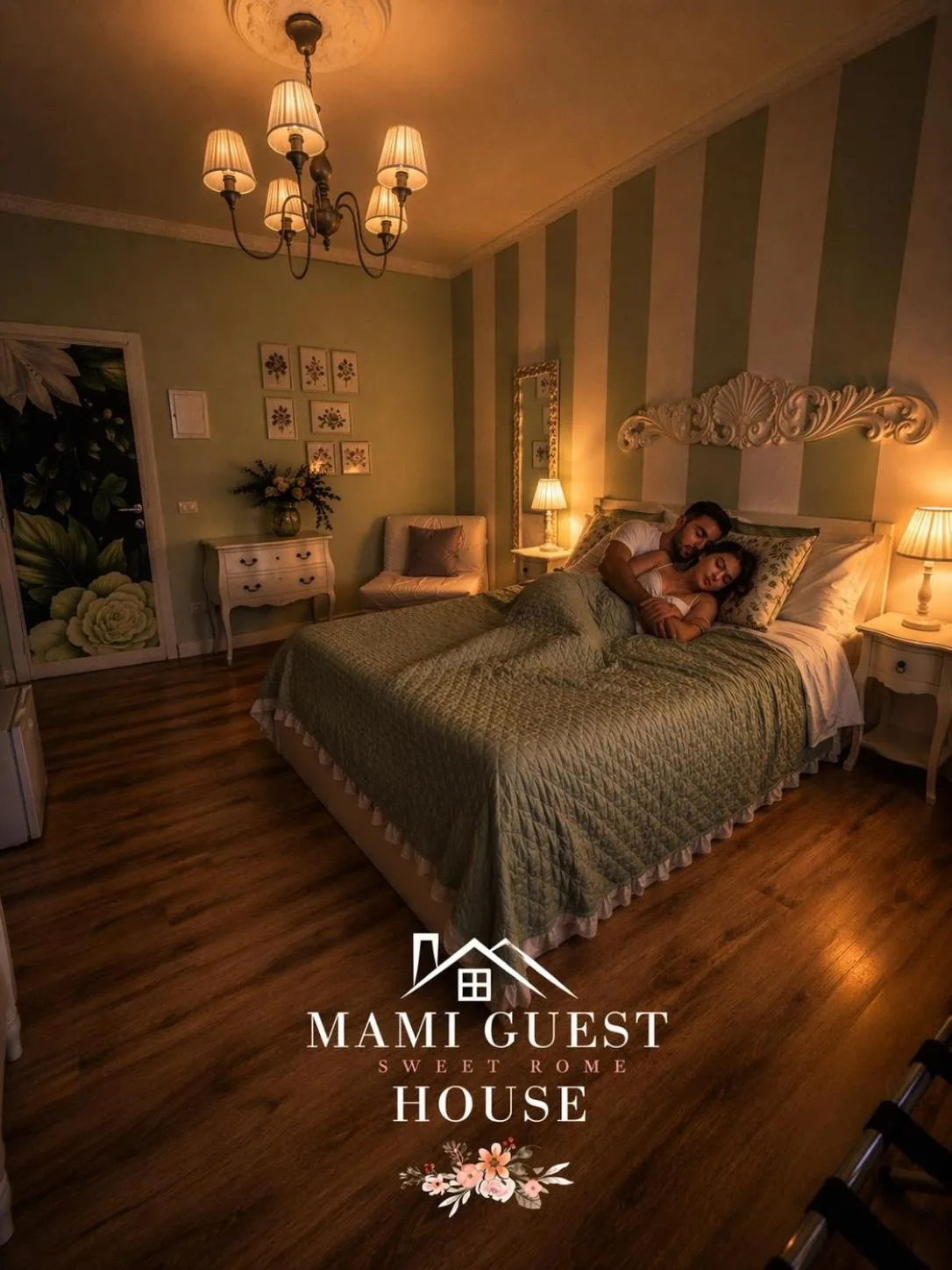 Bed in Mami Guest House Rome Vatican St Peters