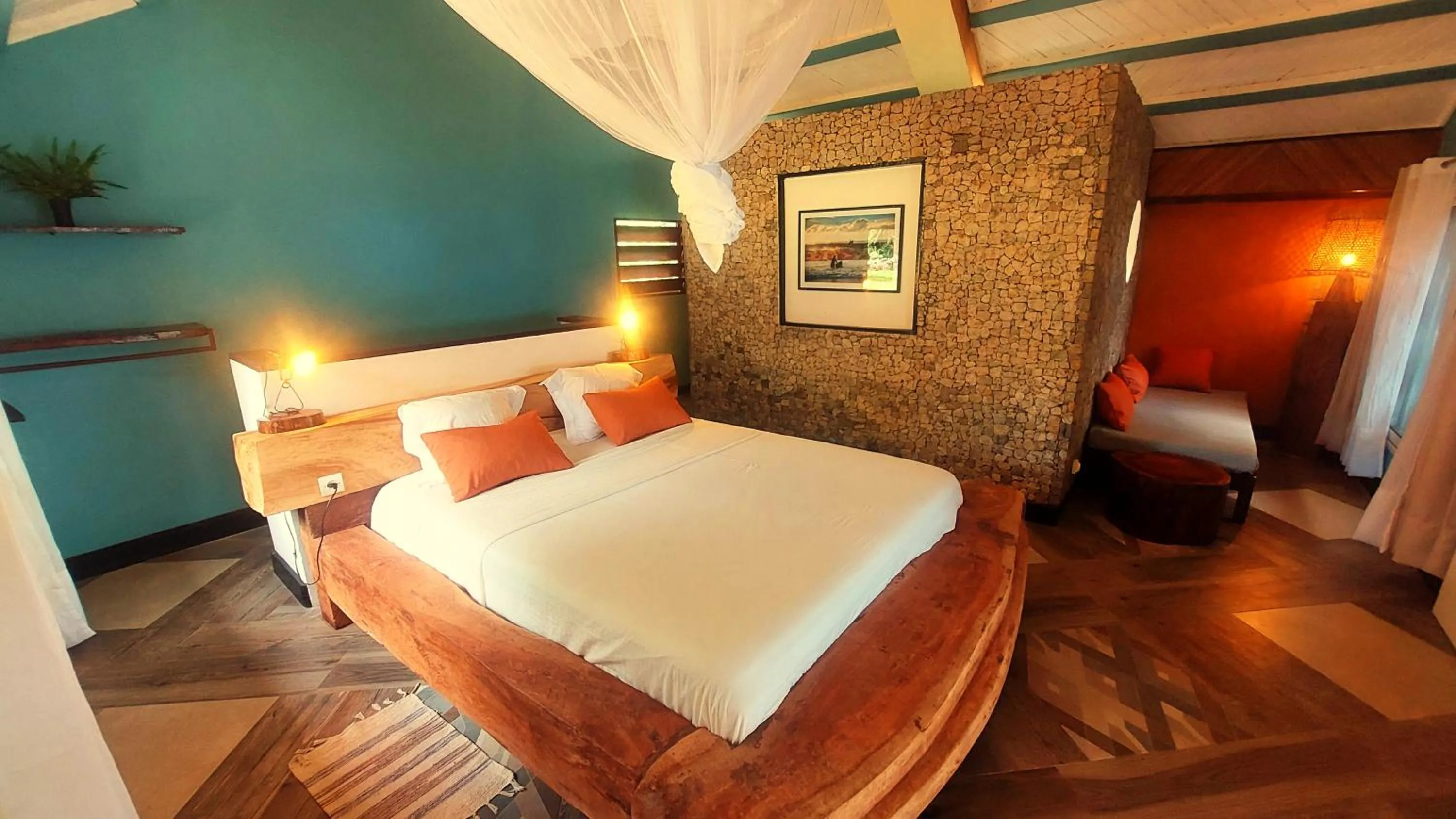 Double Room with Sea View in Samaria Lodge