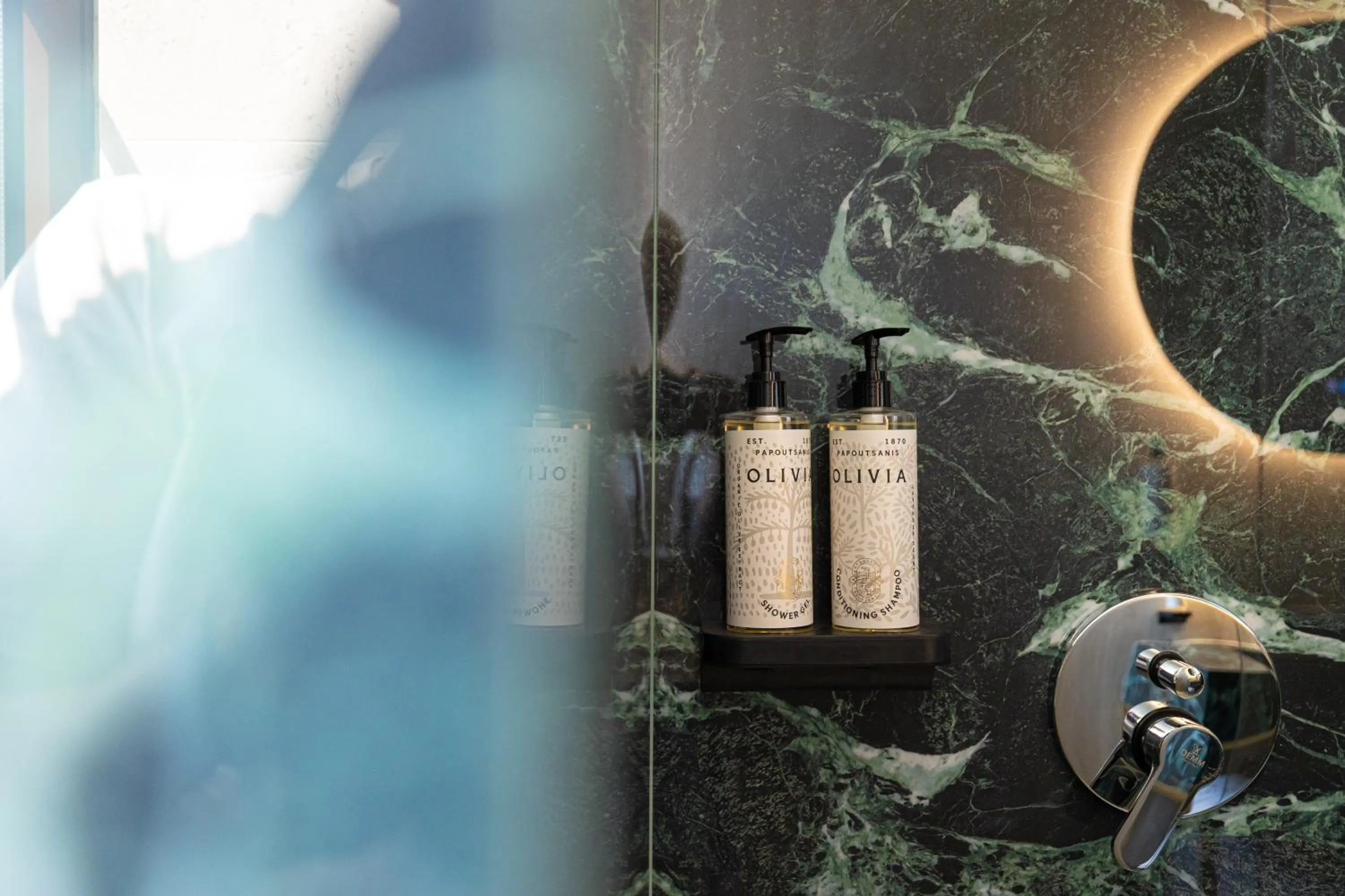 Shower in Sazani Hotel