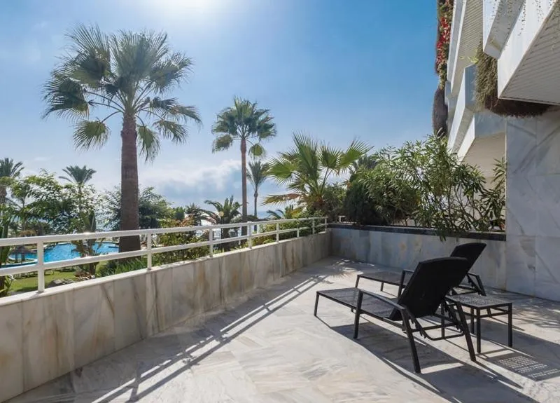 Balcony/Terrace in Coral Beach Aparthotel