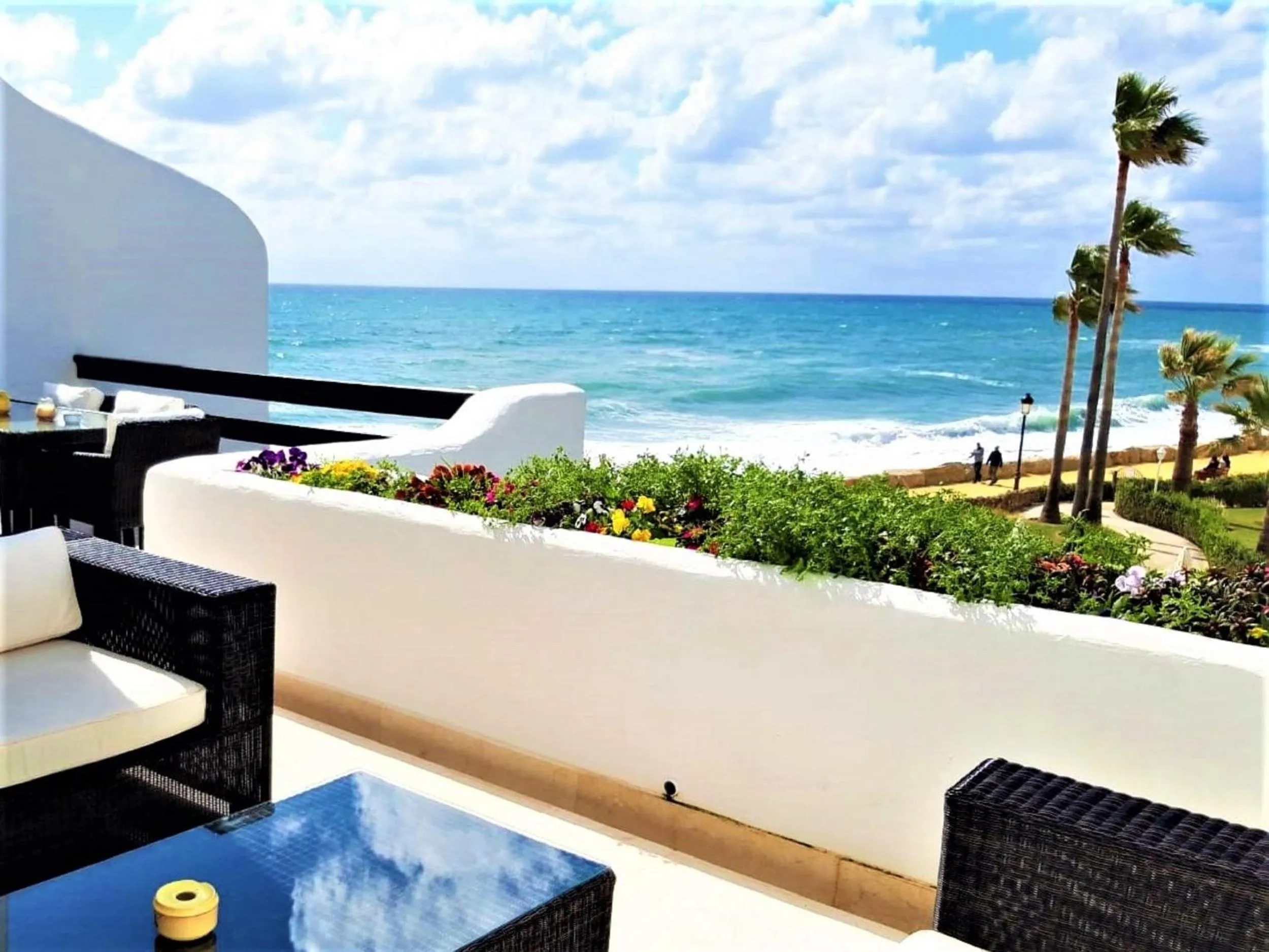 Balcony/Terrace in Coral Beach Aparthotel