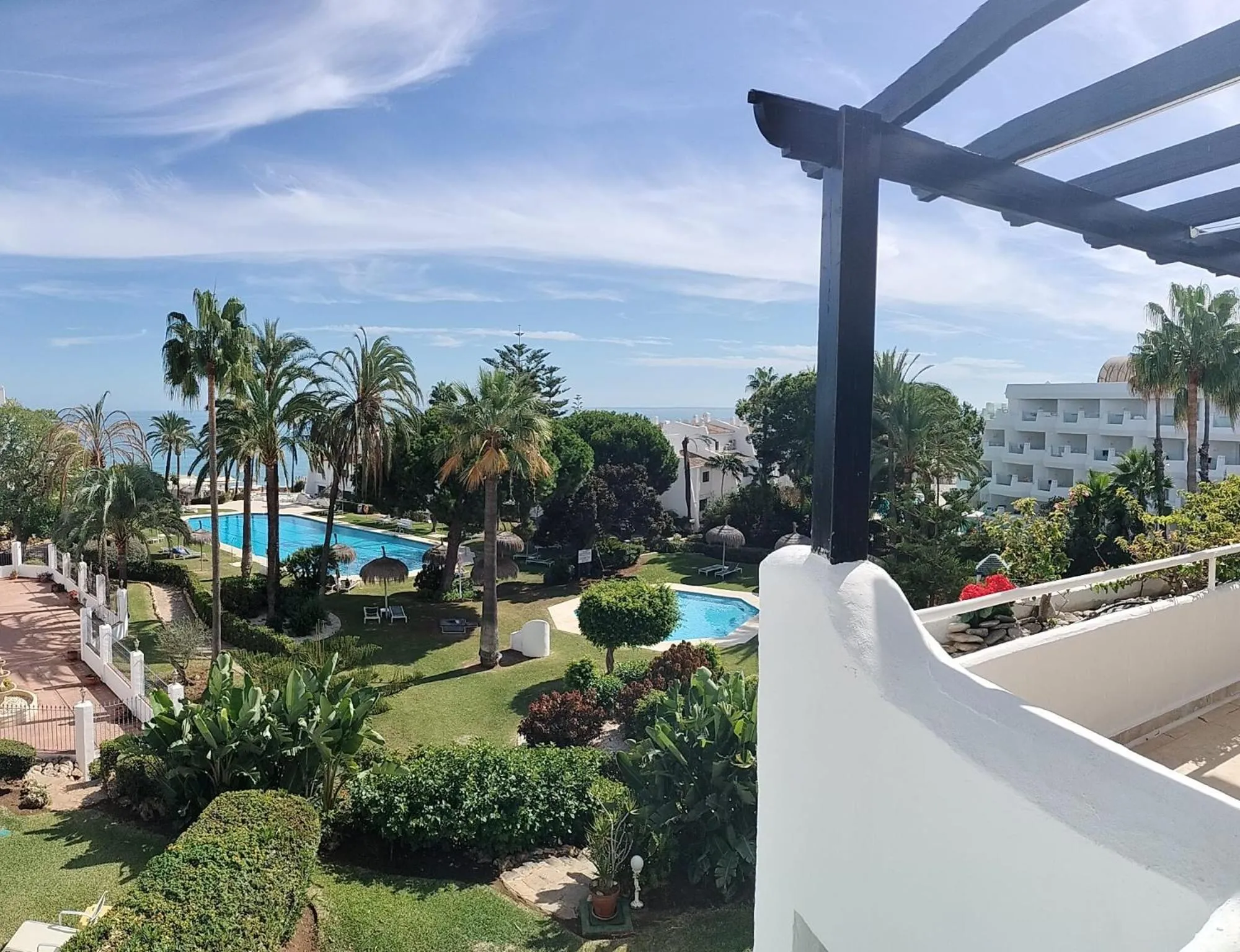 Garden view in Coral Beach Aparthotel