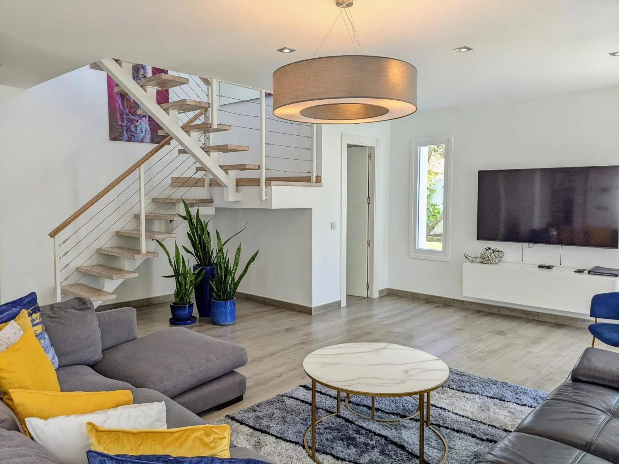 Living room in Coral Beach Aparthotel