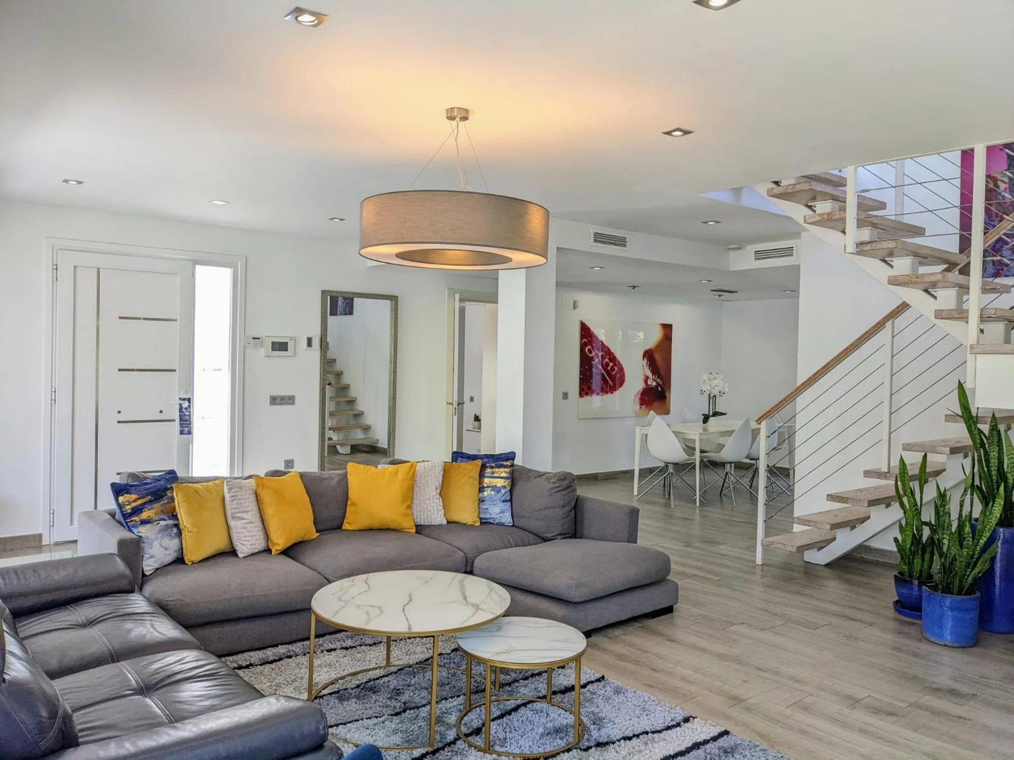Living room in Coral Beach Aparthotel