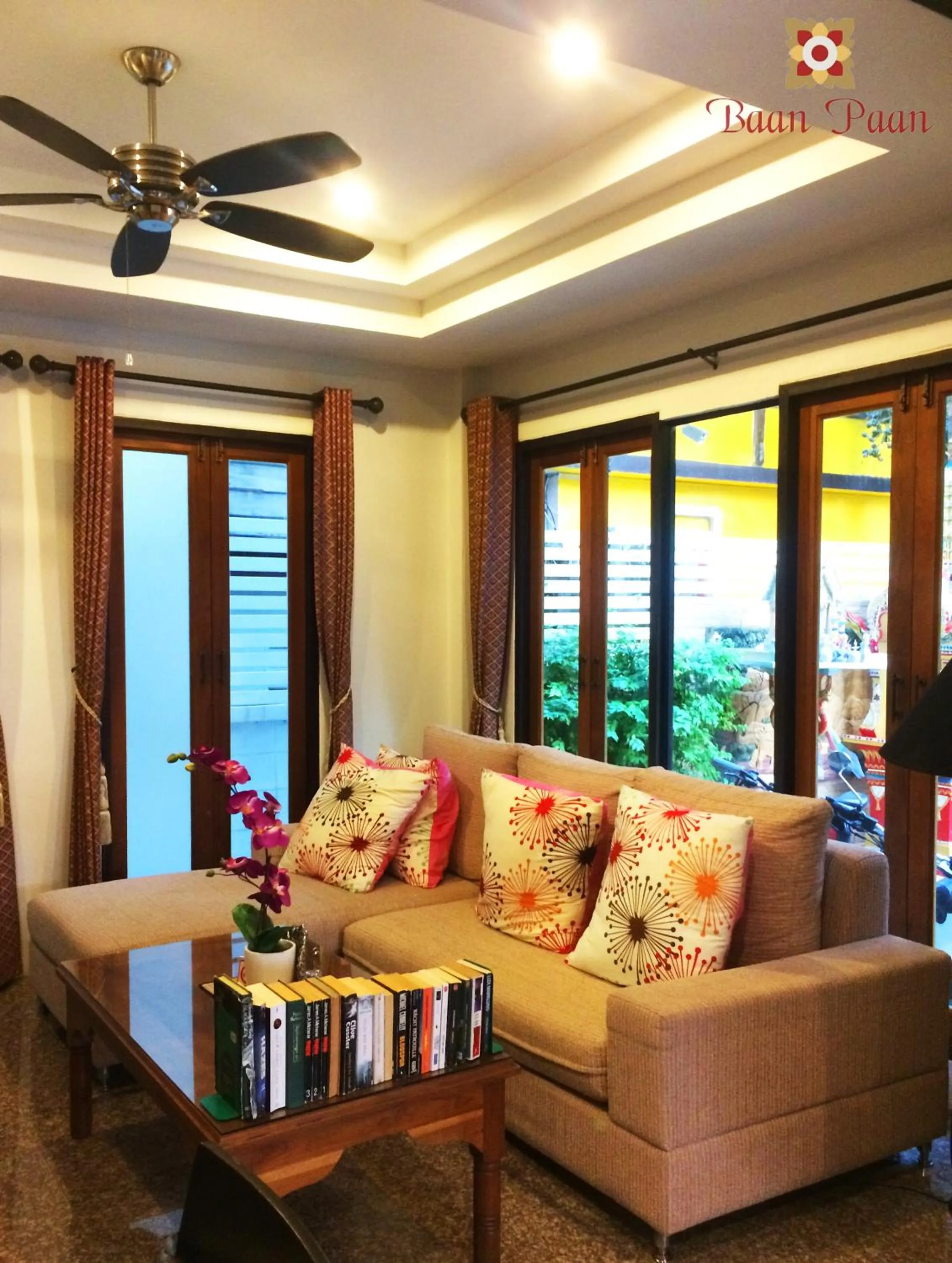 Living room in Baan Paan Hua Hin
