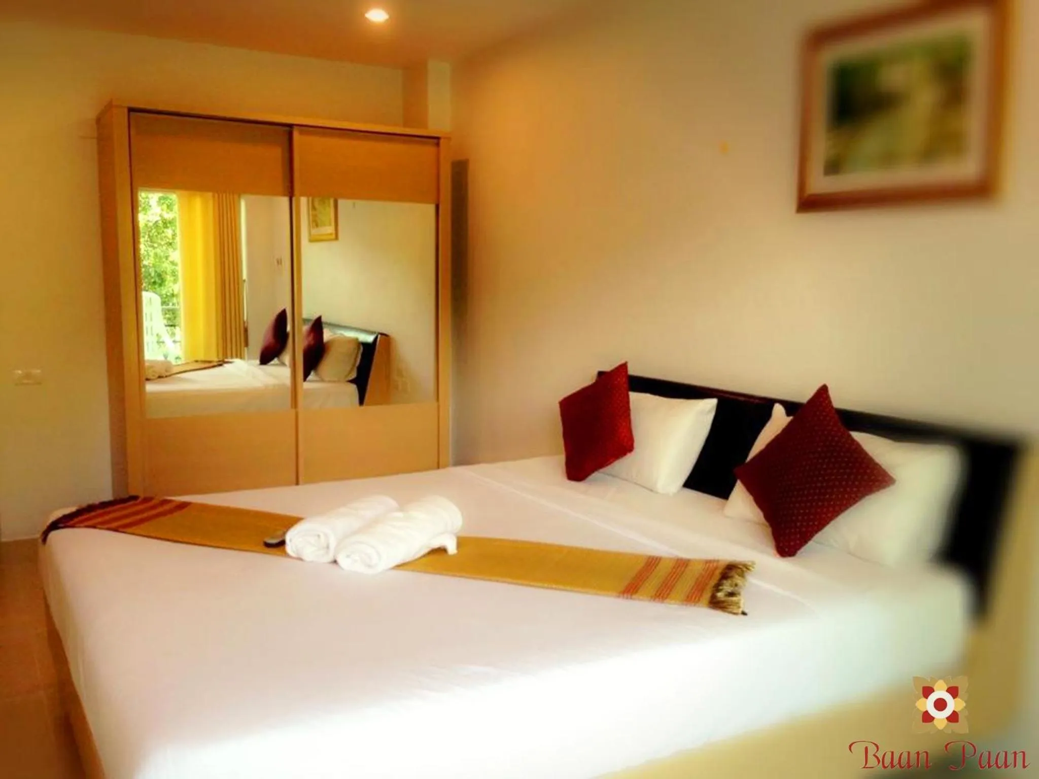 Bed in Baan Paan Hua Hin