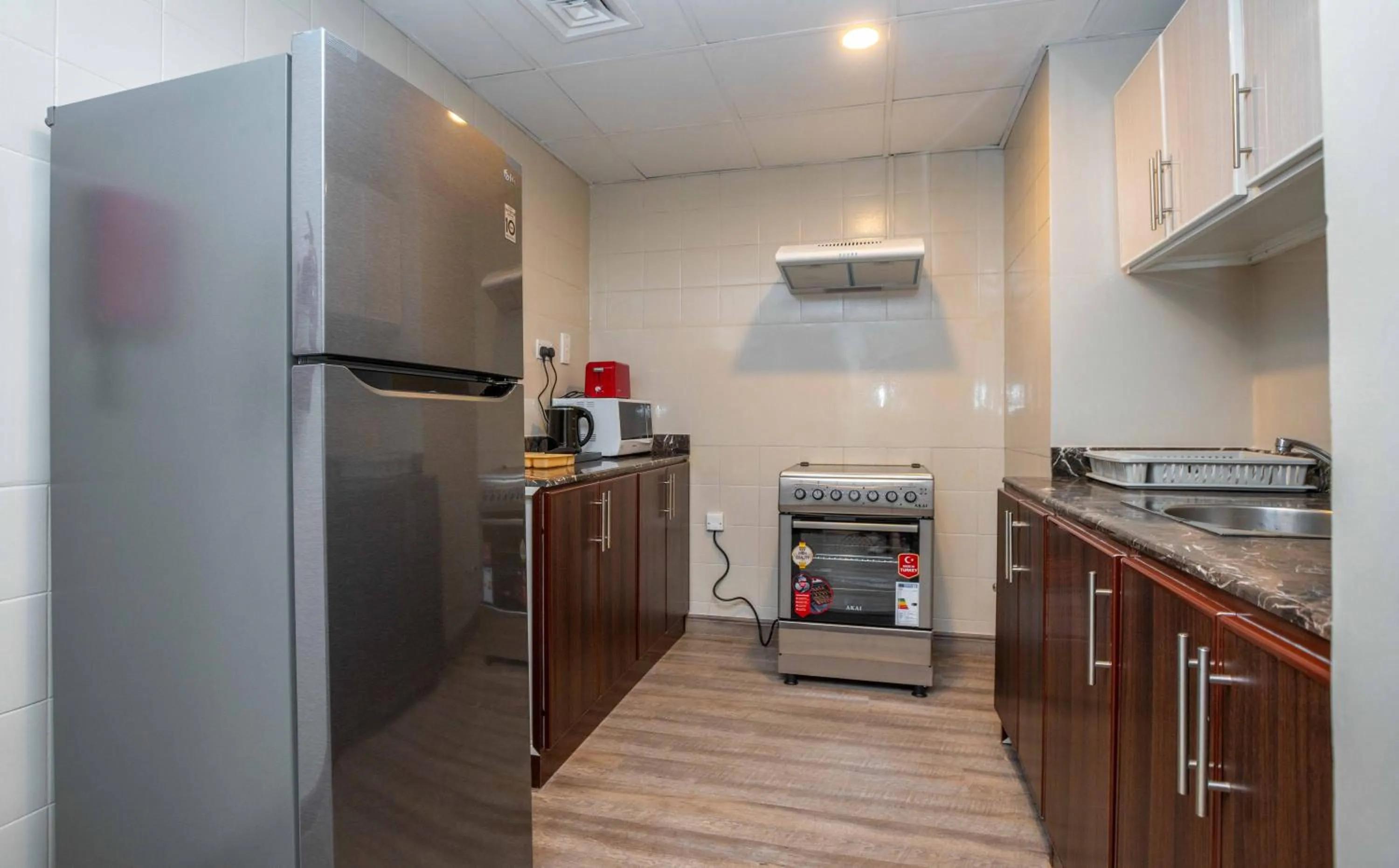 Kitchen or kitchenette in Ezdan Residence
