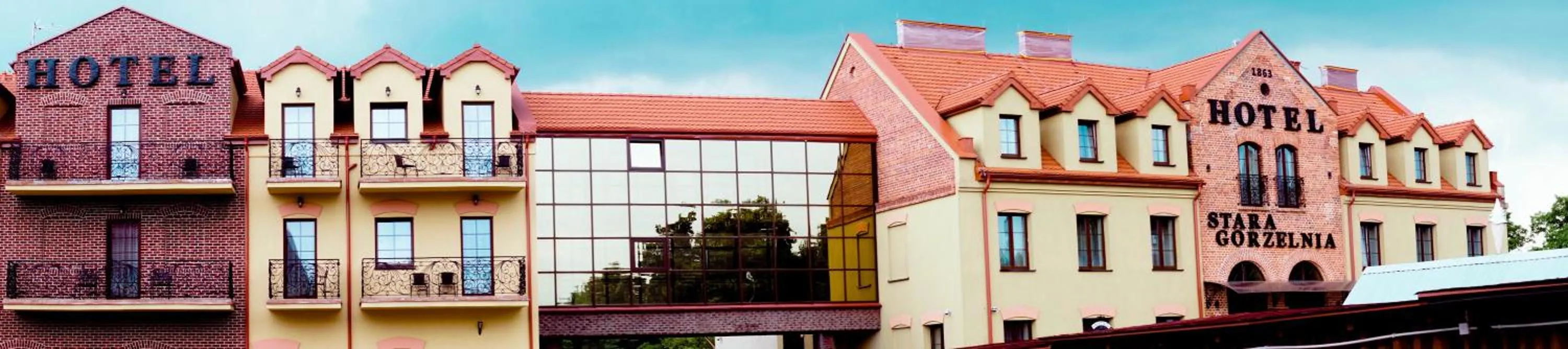 Property building in Hotel Stara Gorzelnia