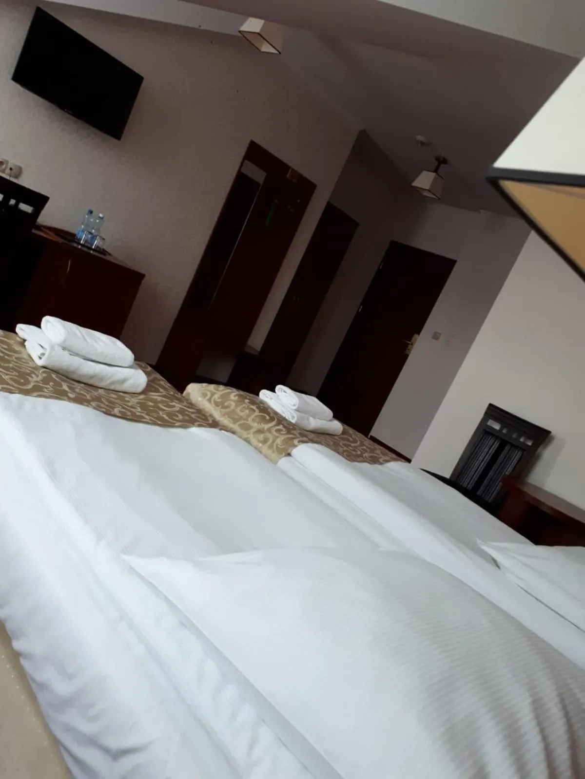 Bed in Hotel Stara Gorzelnia