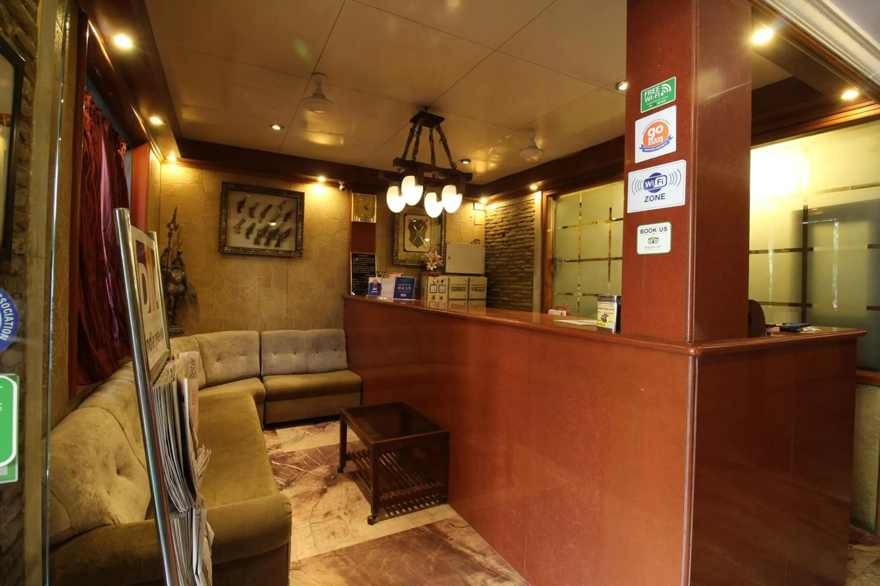 Lobby or reception in Hotel Shivam Lobby or reception in Hotel Shivam