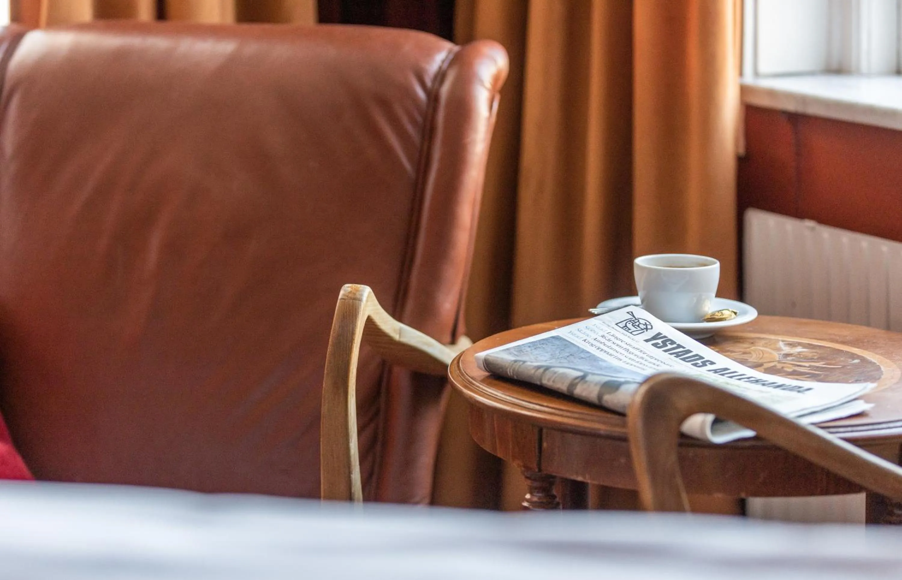 Seating area in Cameo Boutique Hotell