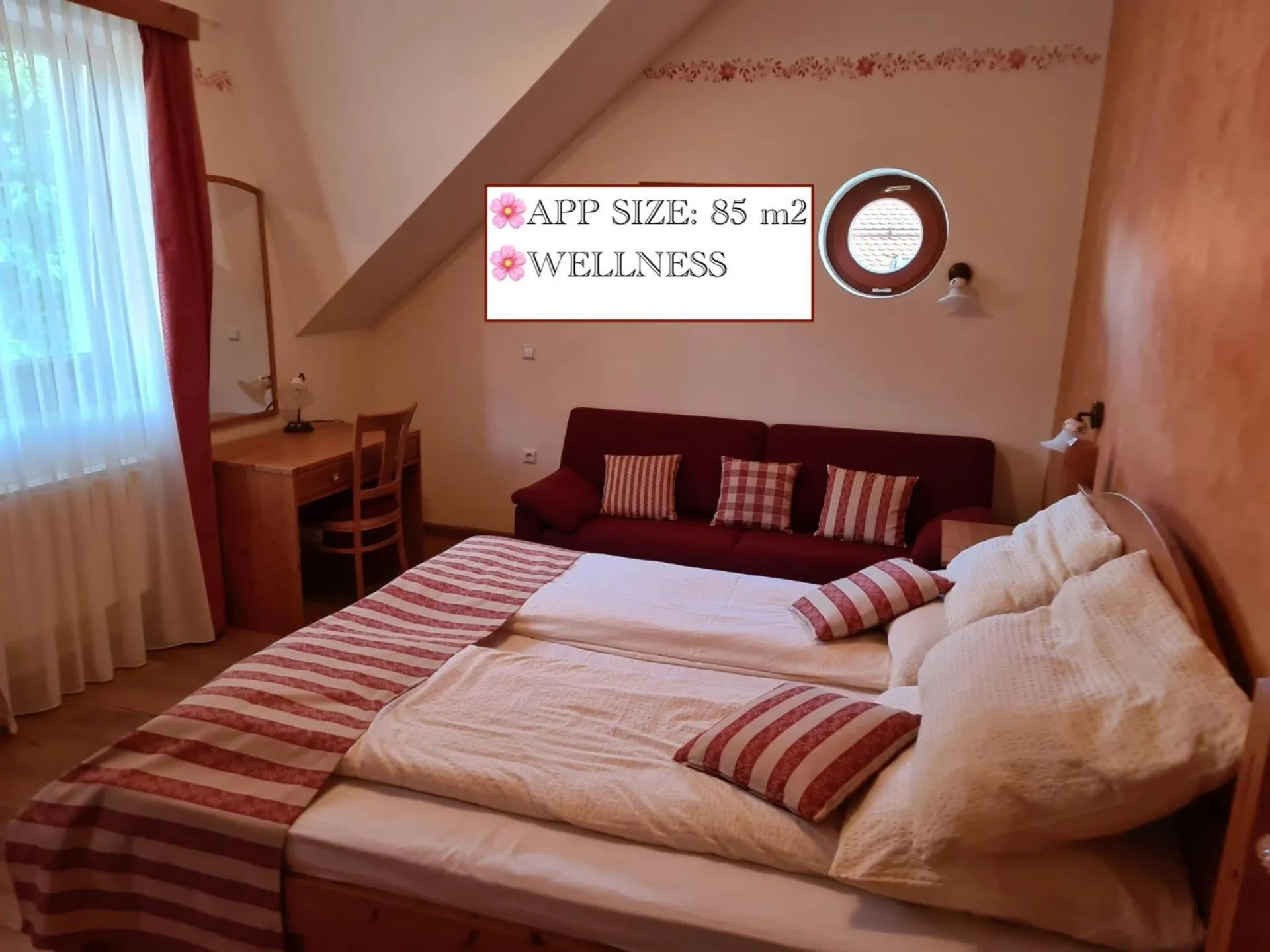 Bed in Apartmaji Sitar