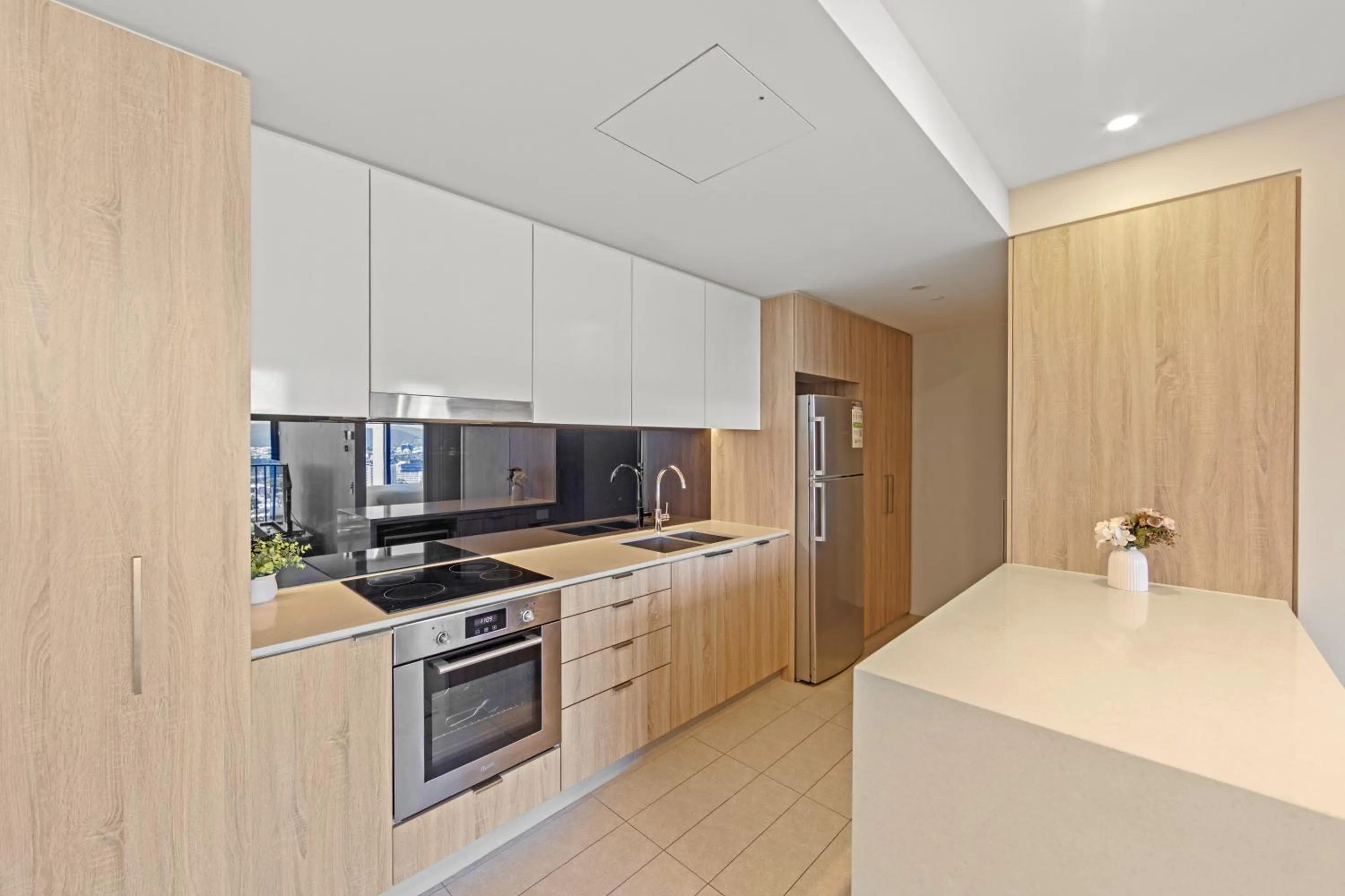 Kitchen or kitchenette in Spire Residences by CLLIX