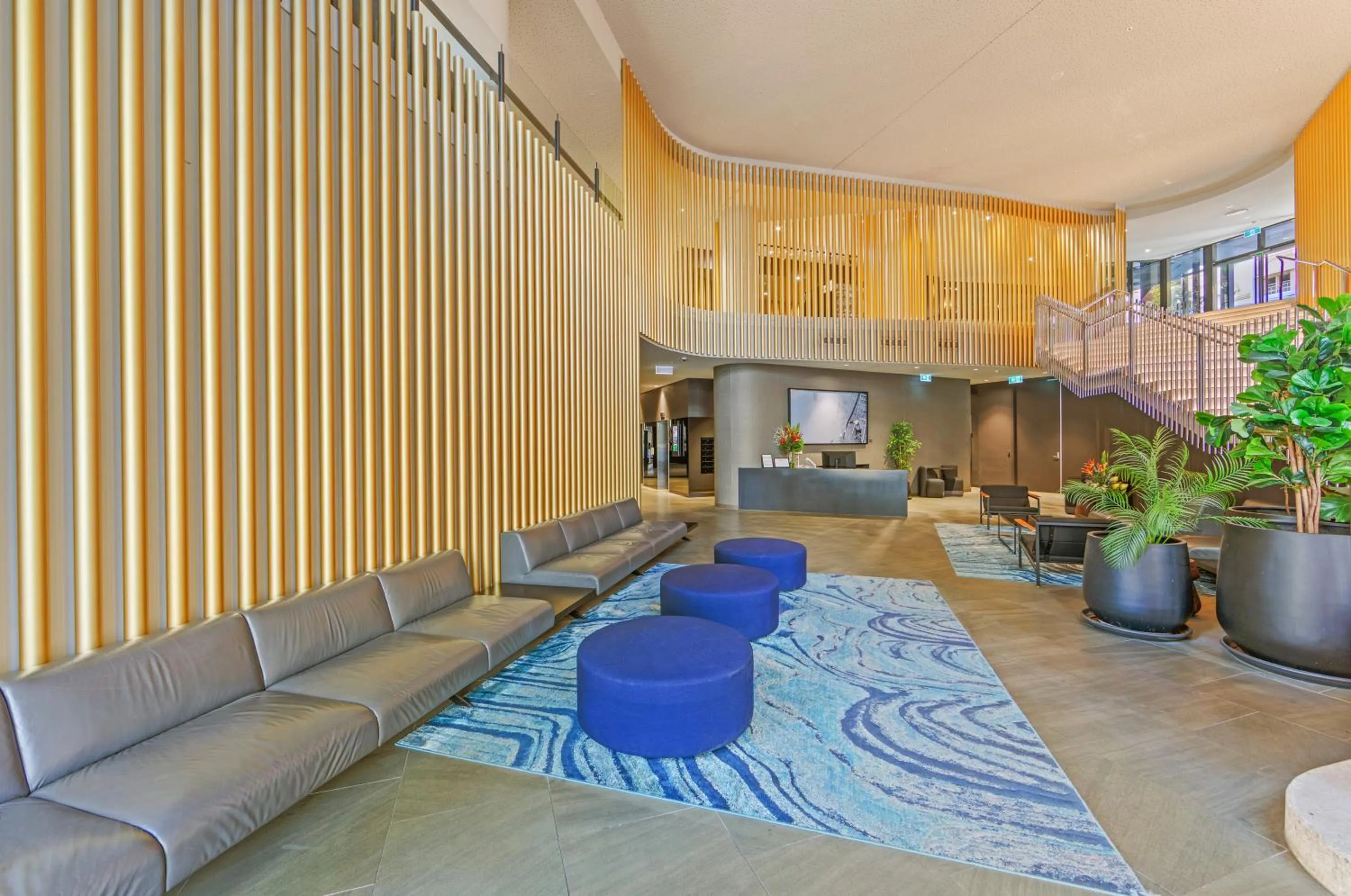 Lobby or reception in Spire Residences by CLLIX