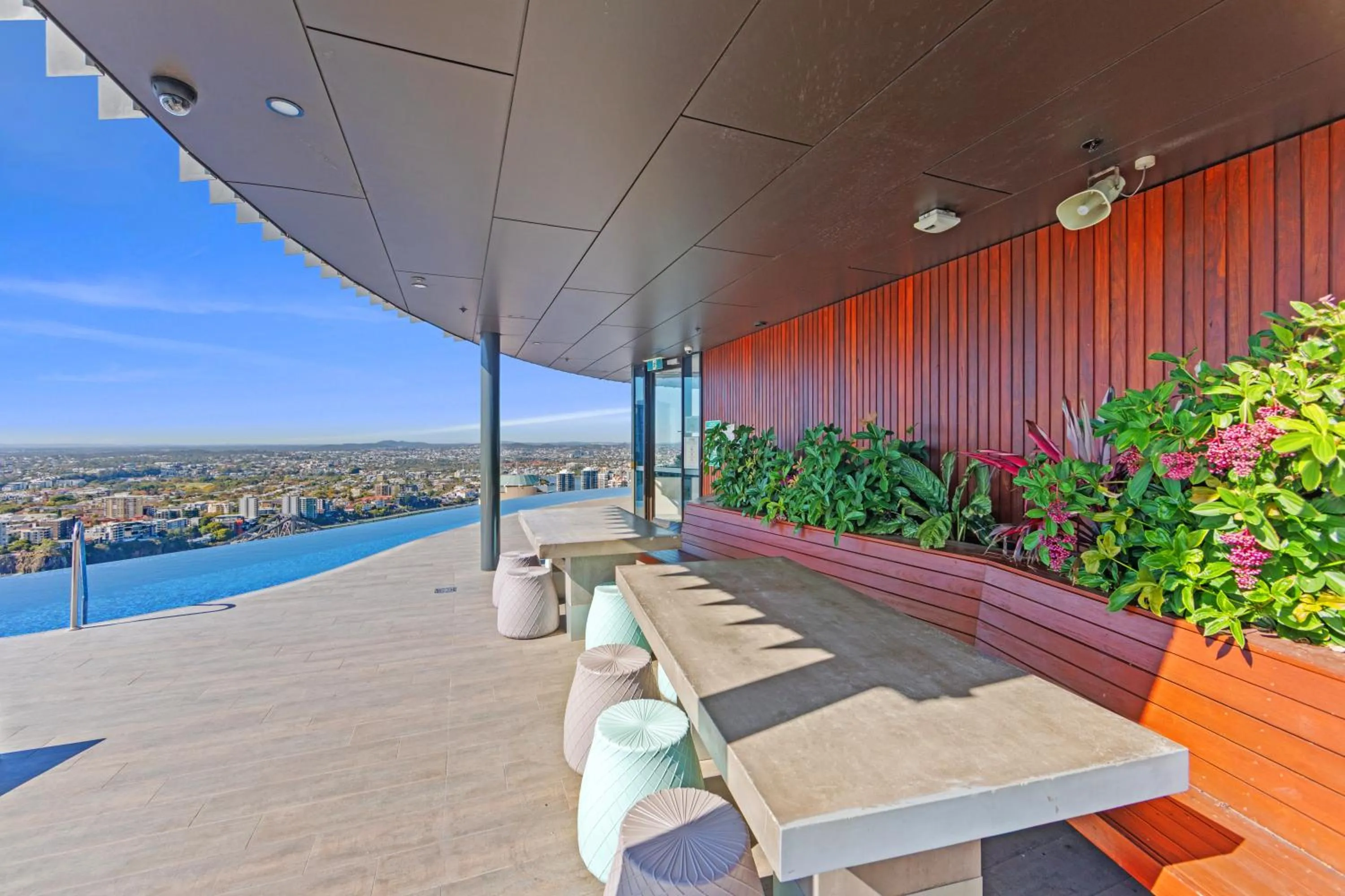 Pool view in Spire Residences by CLLIX