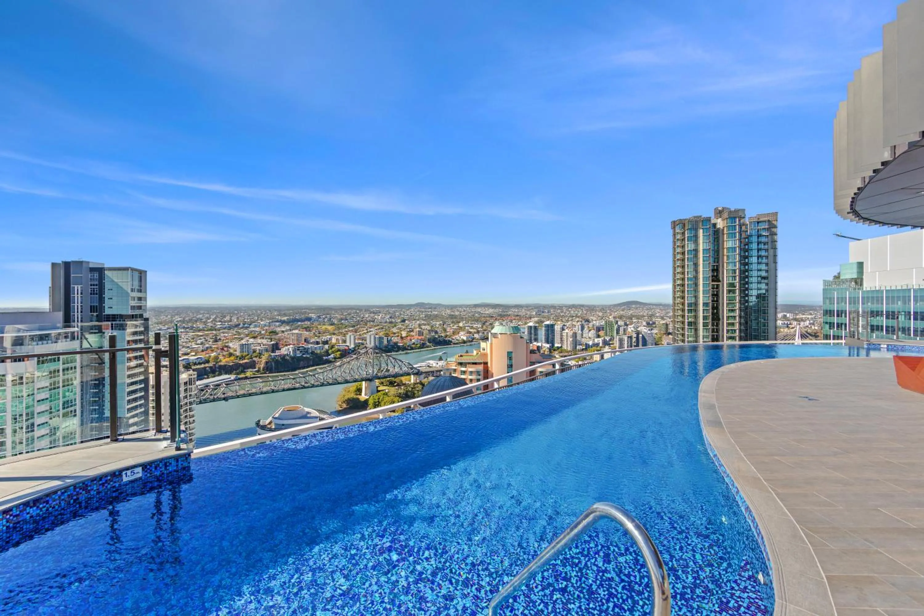 Pool view in Spire Residences by CLLIX