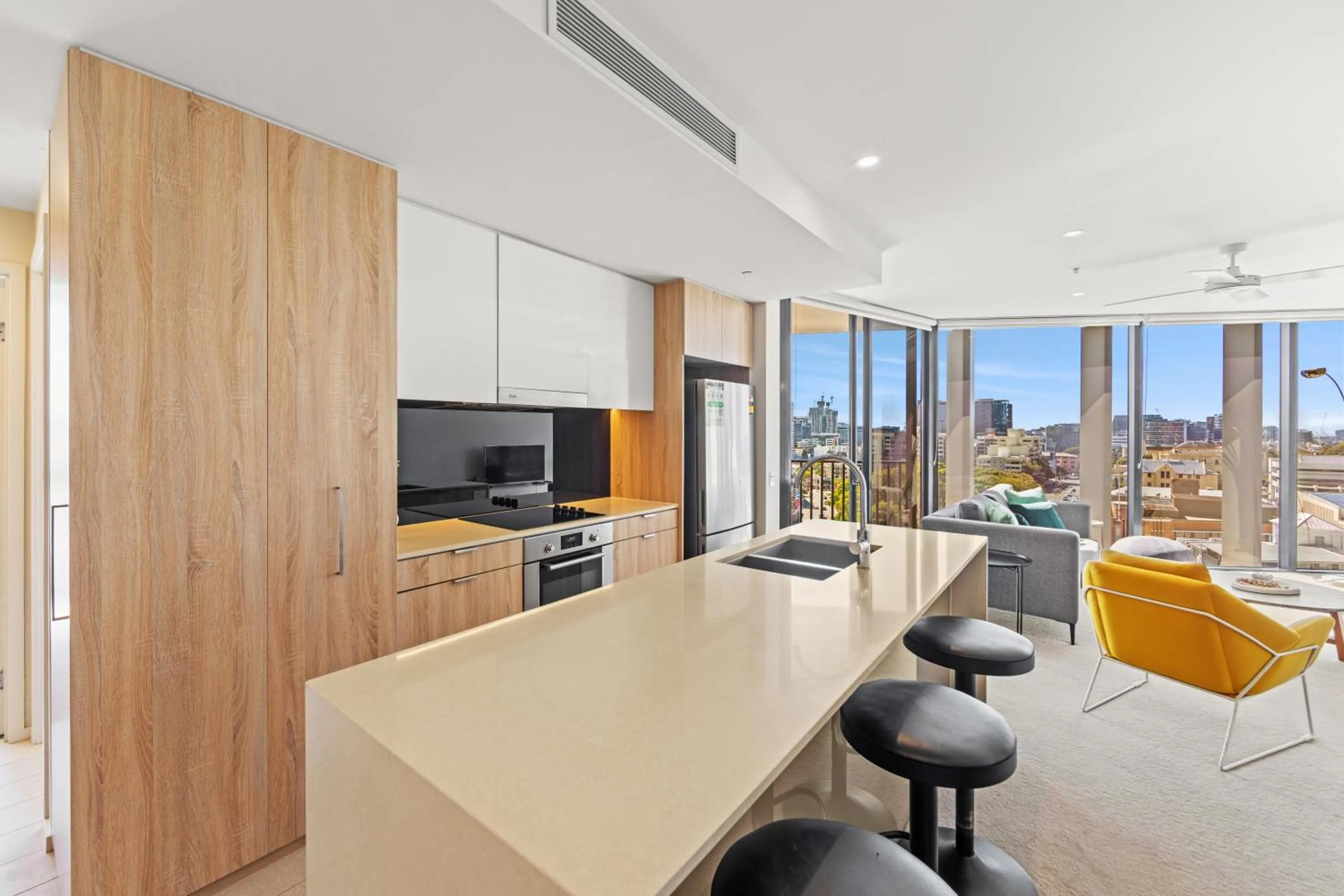 Kitchen or kitchenette in Spire Residences by CLLIX