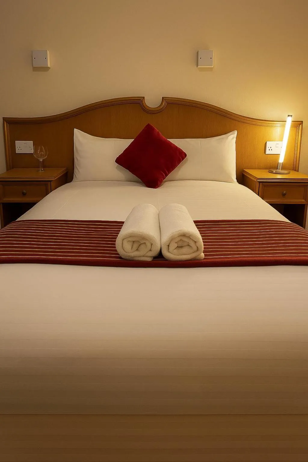 towels, Bed in The Amara Inn