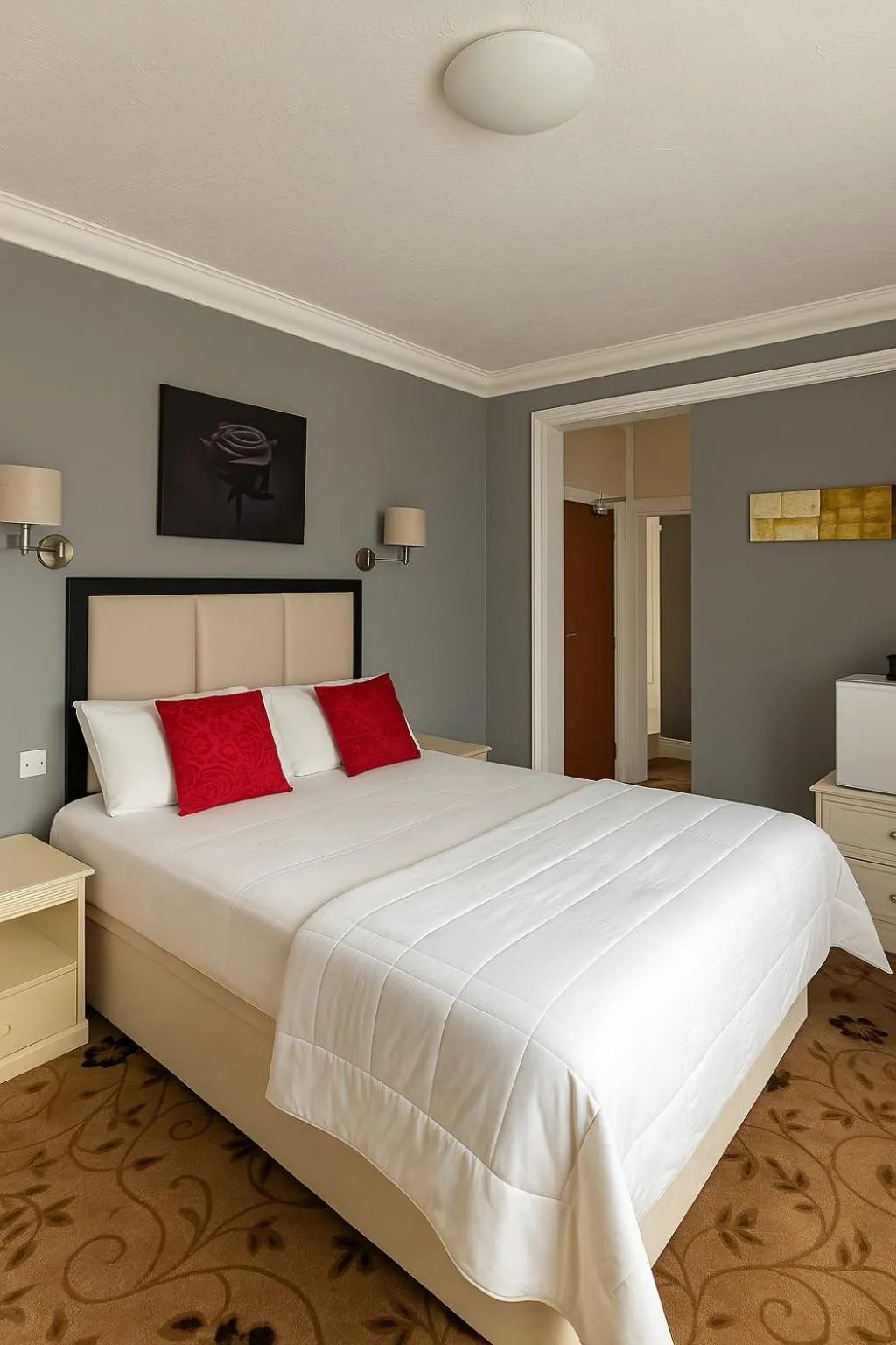 Bed in The Amara Inn