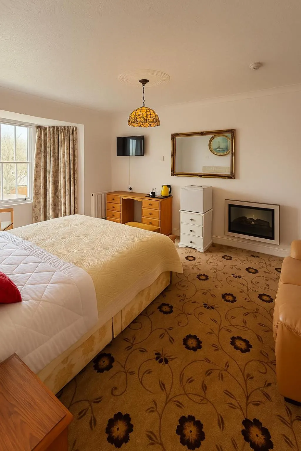 Bed in The Amara Inn