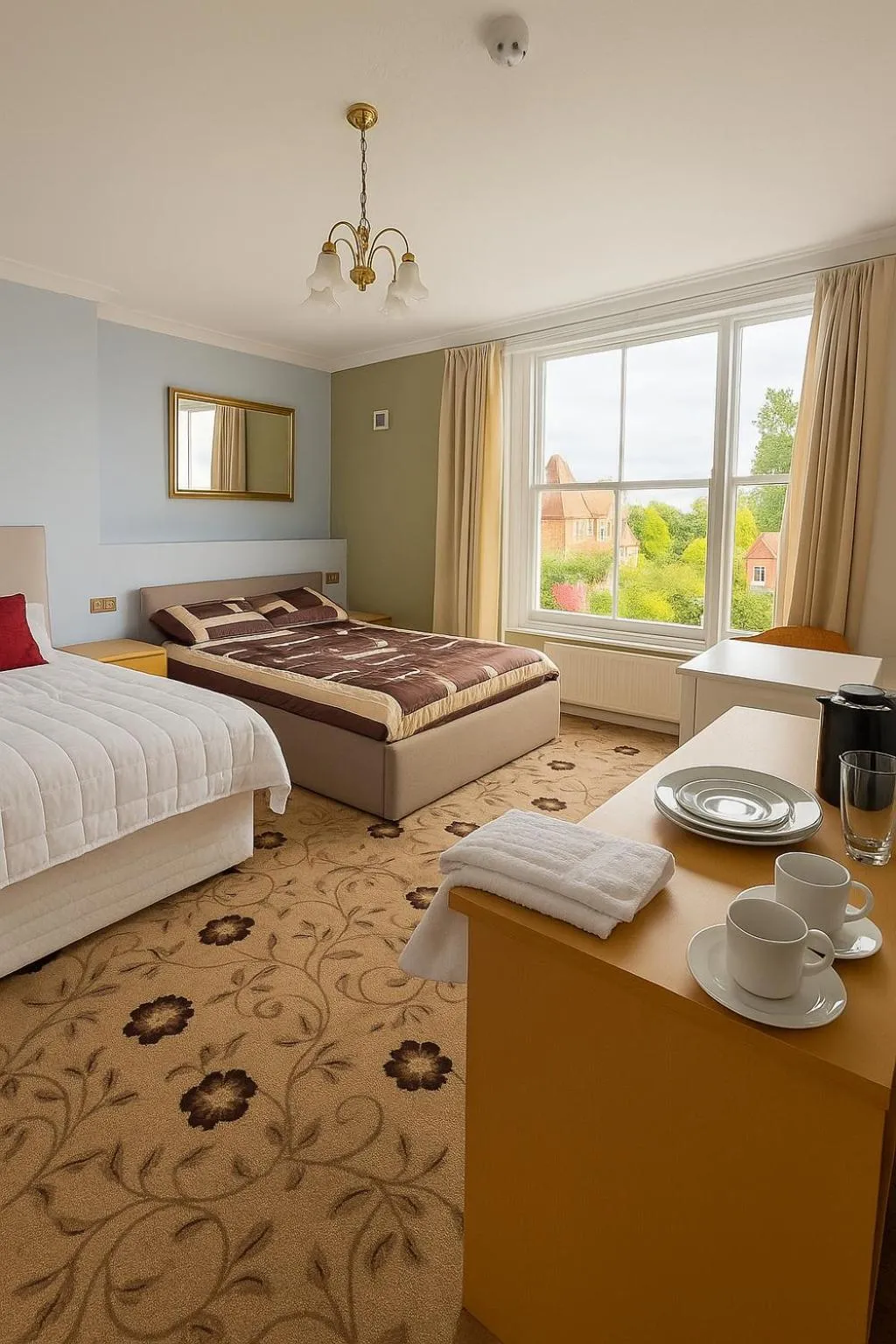 Bed in The Amara Inn