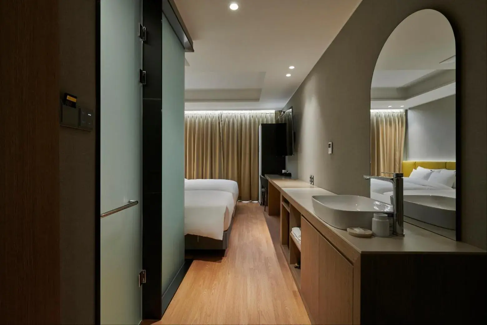 Living room, Bed in 88Hotel Living room, Bed in 88Hotel