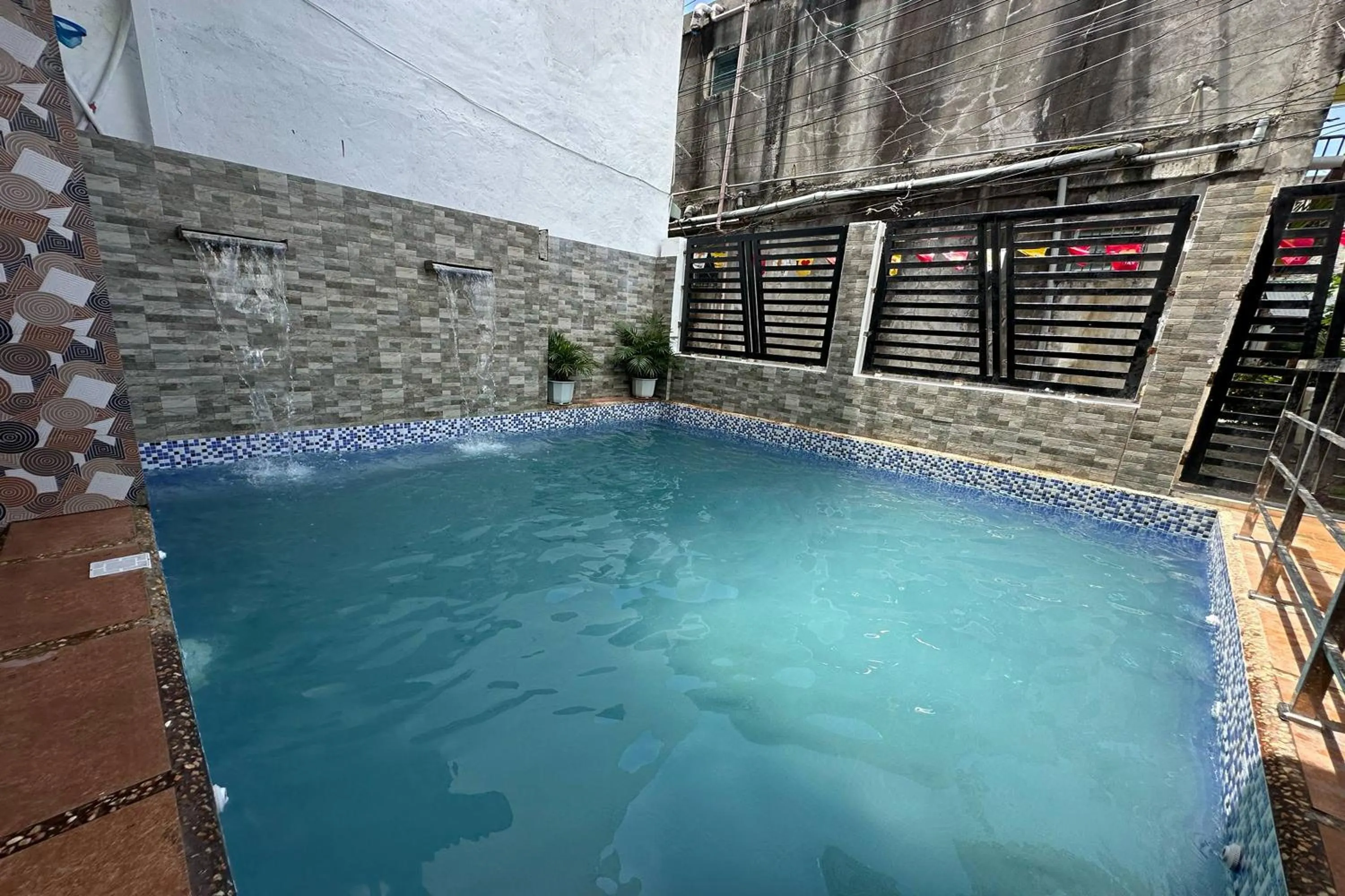 Swimming pool in White-Beach Hideaway Resort Puerto Galera