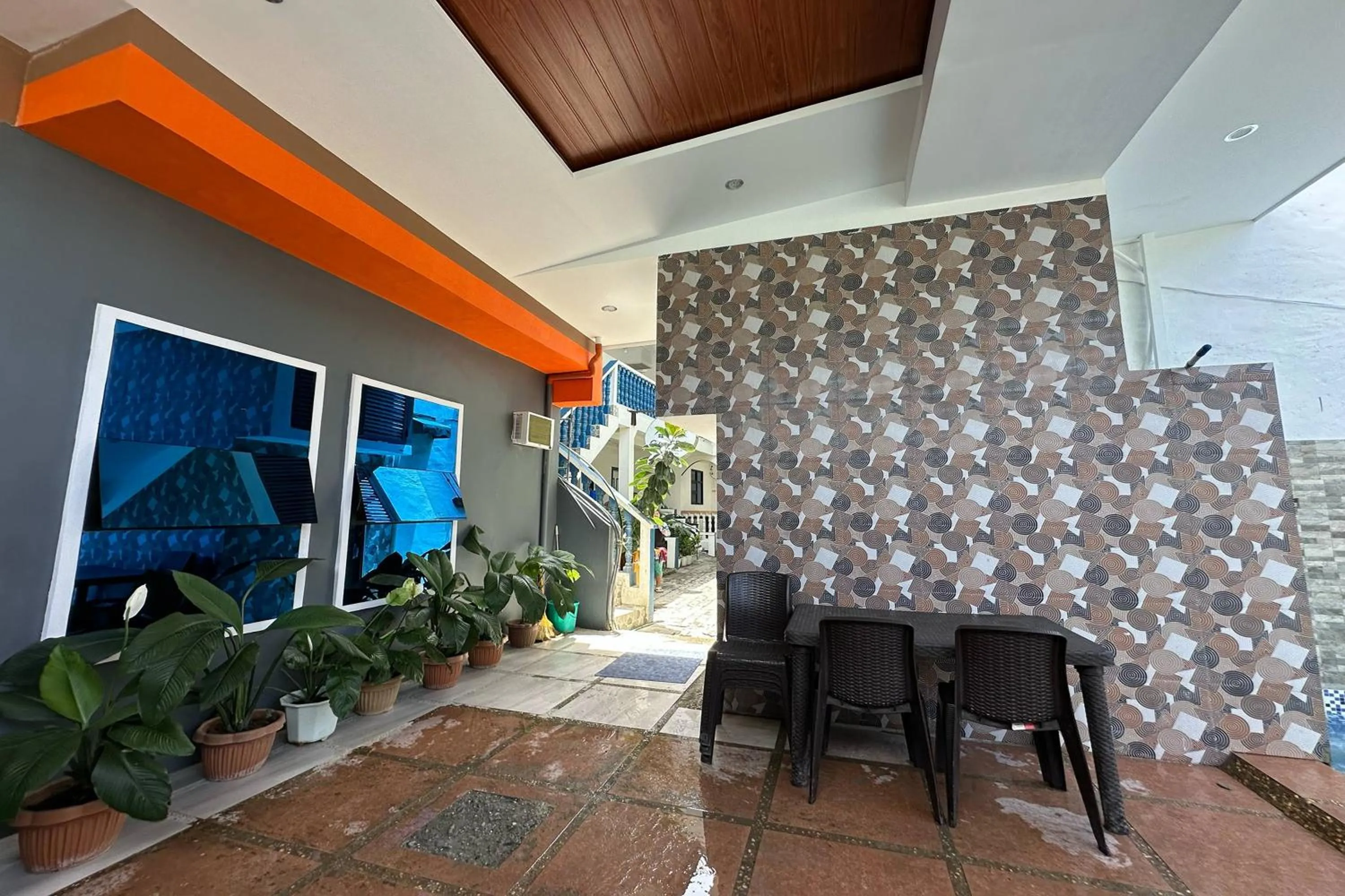 Seating area in White-Beach Hideaway Resort Puerto Galera