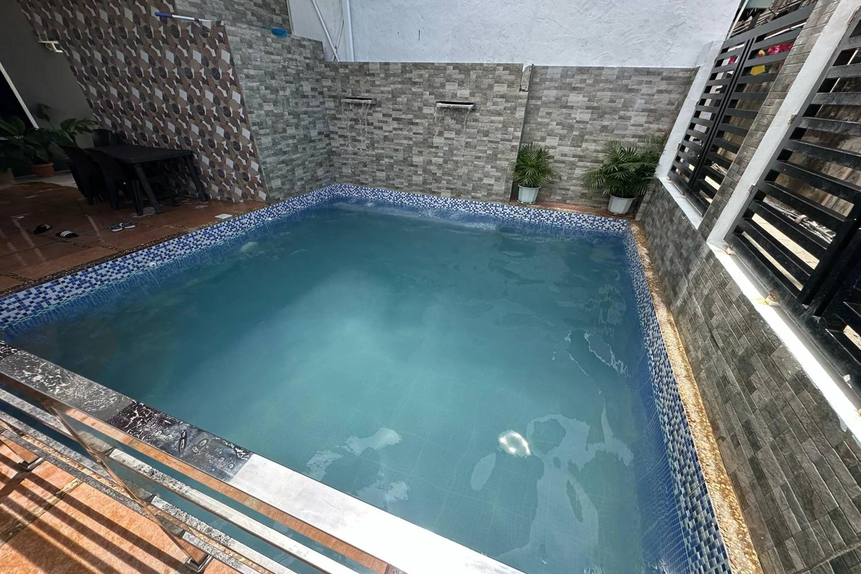 Swimming pool in White-Beach Hideaway Resort Puerto Galera