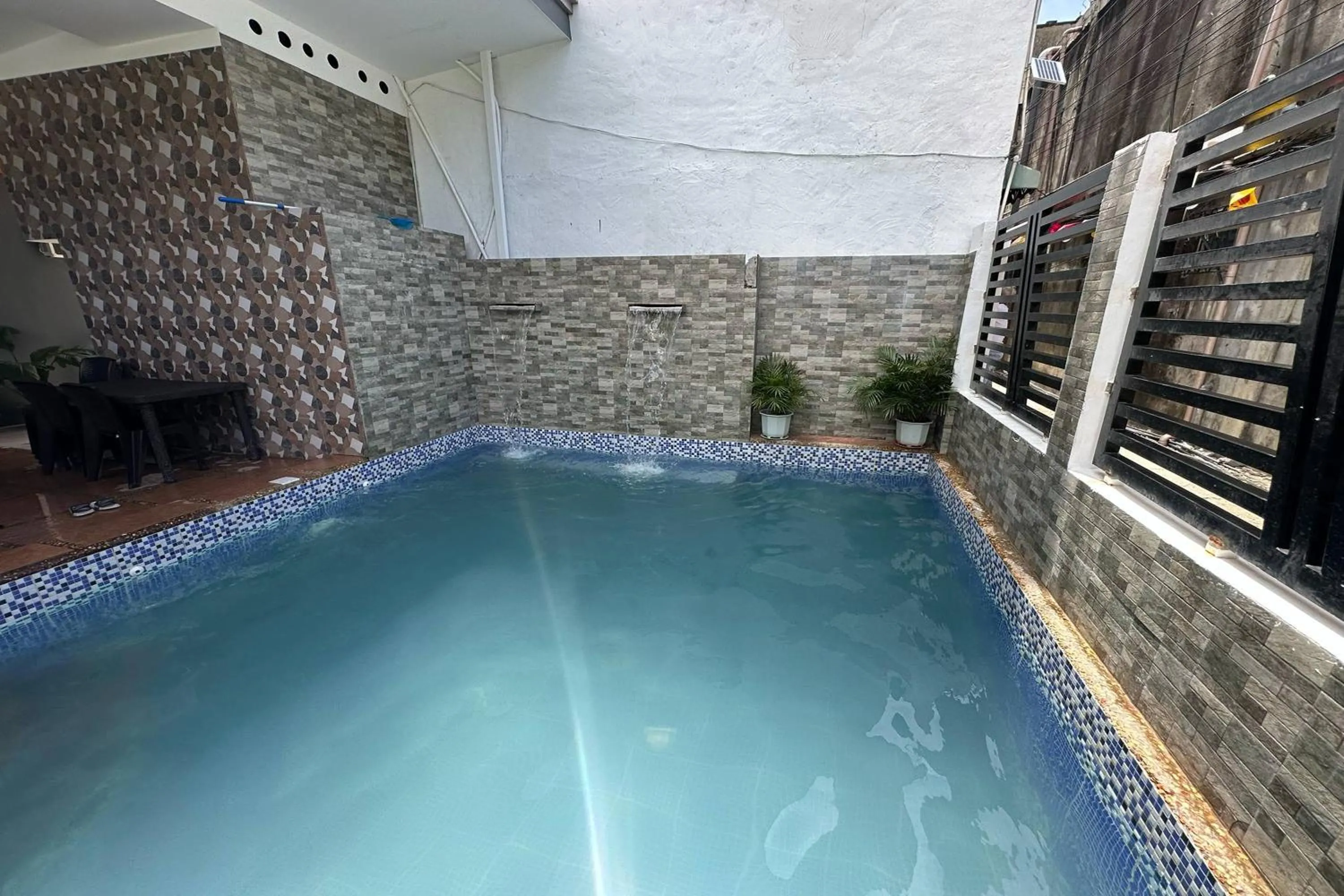 Swimming pool in White-Beach Hideaway Resort Puerto Galera