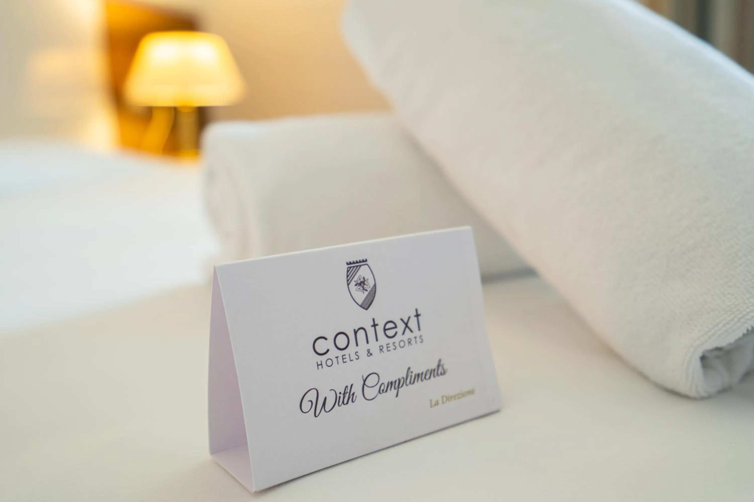 Property logo or sign, Bed in Capo Peloro Hotel