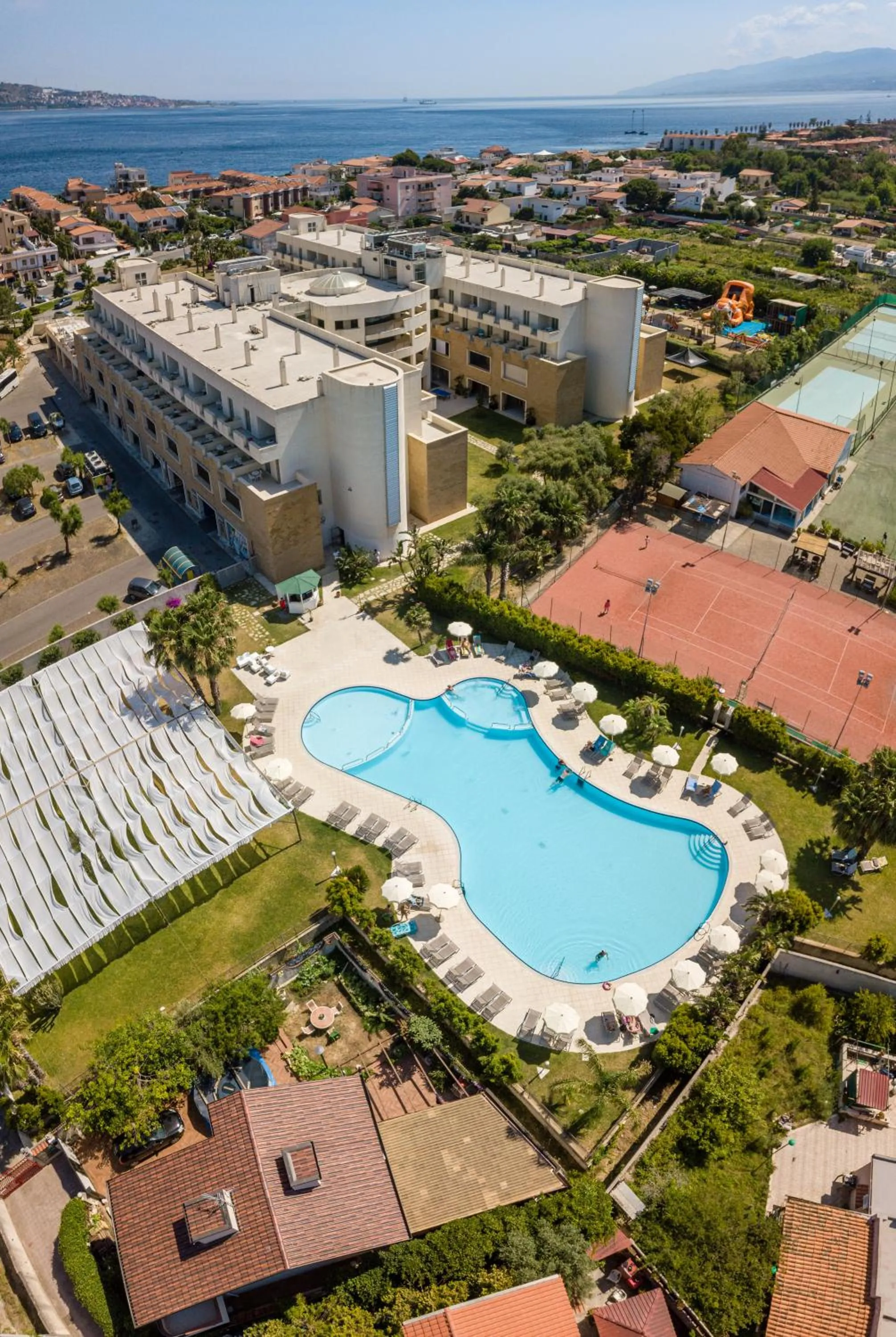 Bird's eye view in Capo Peloro Hotel