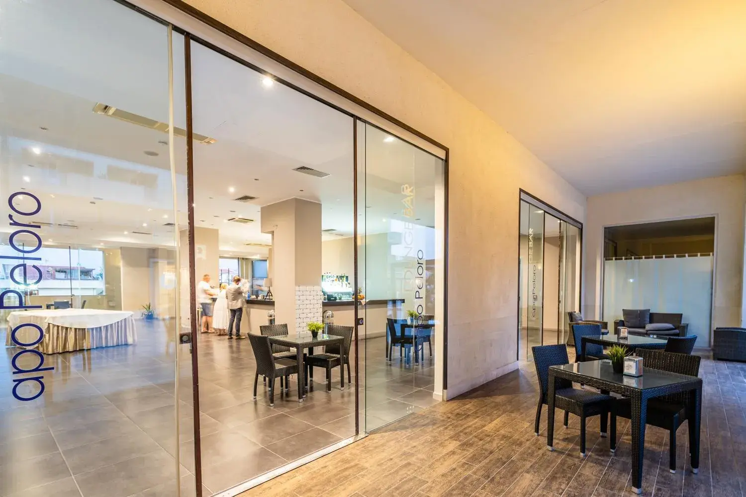 Lounge or bar in Capo Peloro Hotel Lounge or bar in Capo Peloro Hotel