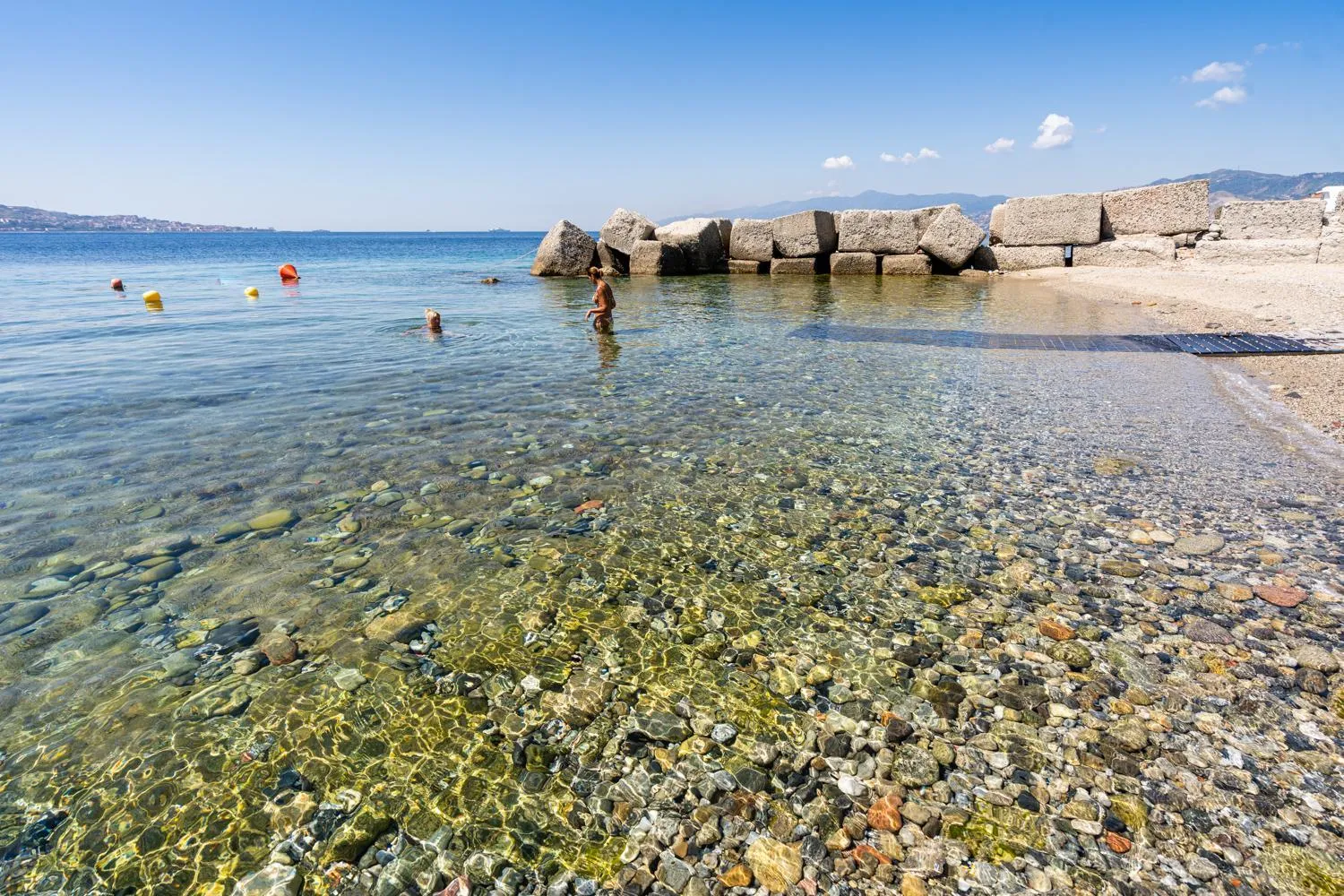 Beach in Capo Peloro Hotel